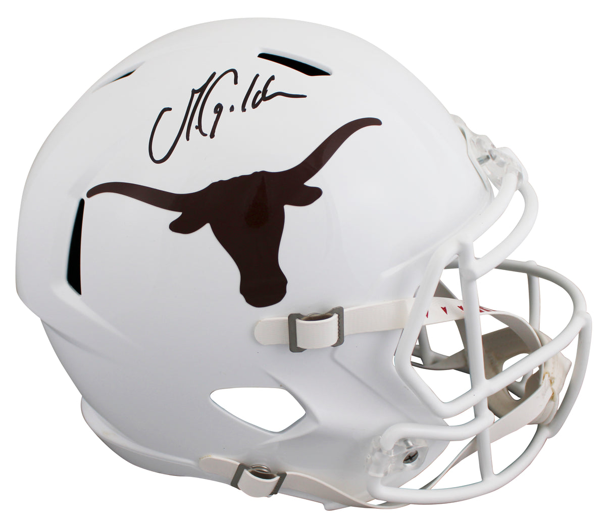 Texas Matthew Golden Signed Full Size Speed Rep Helmet W/ Case BAS Witnessed