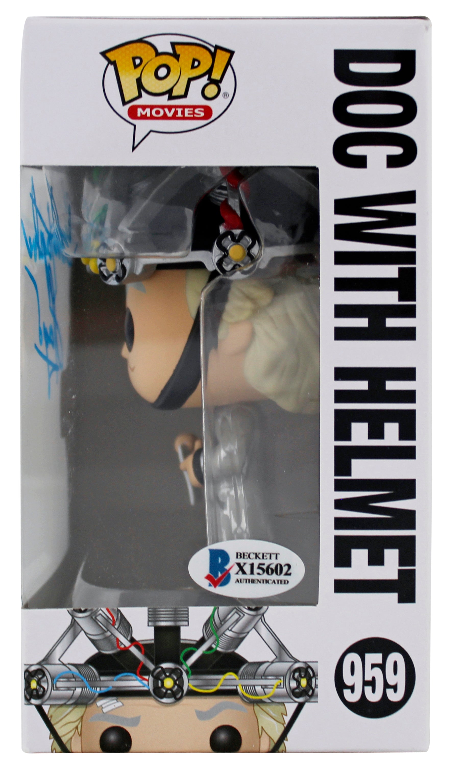 Christopher Lloyd Back To The Future Signed #959 Funko Pop Vinyl Figure BAS 2