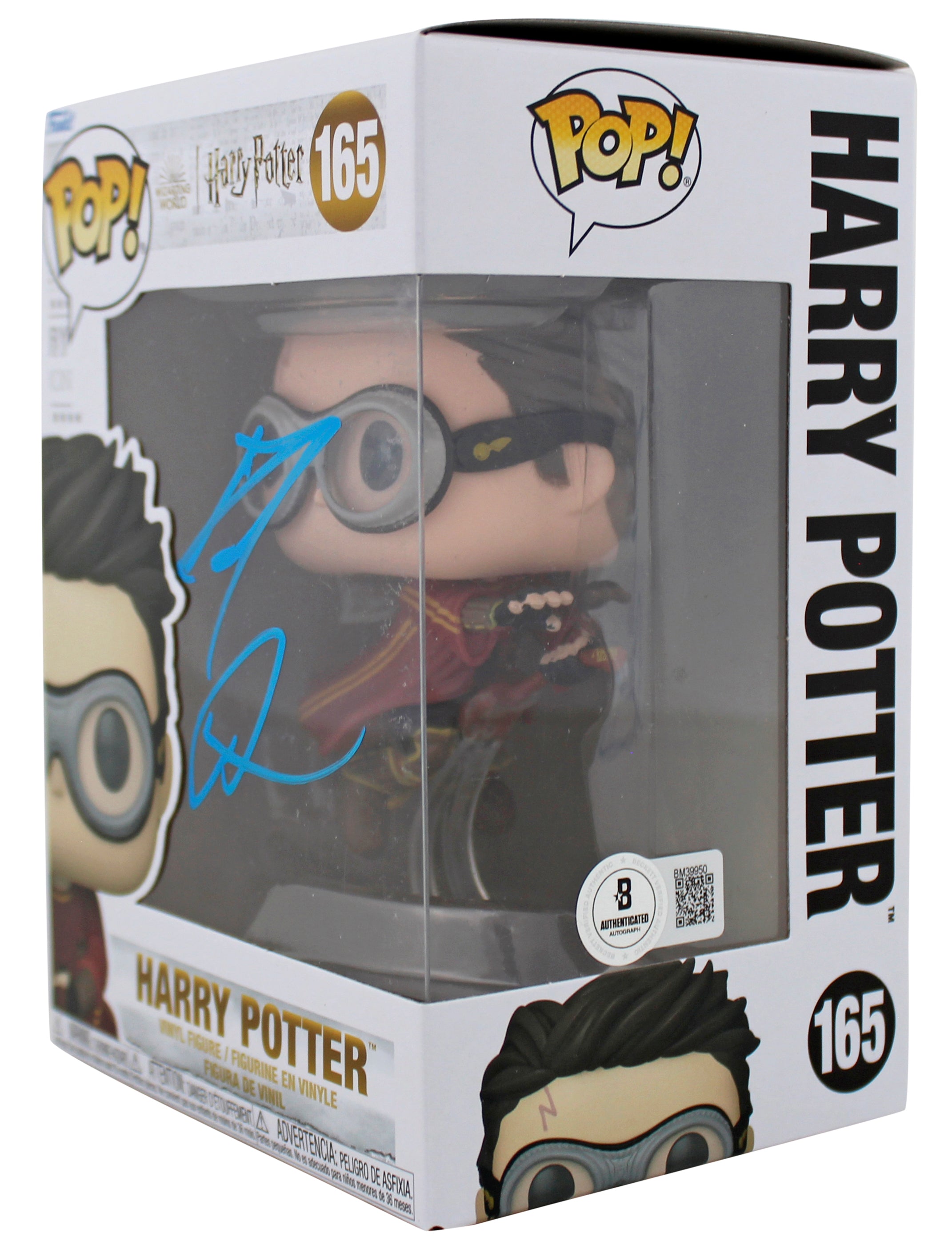 Daniel Radcliffe Harry Potter Authentic Signed #165 Funko Pop Vinyl Figure BAS
