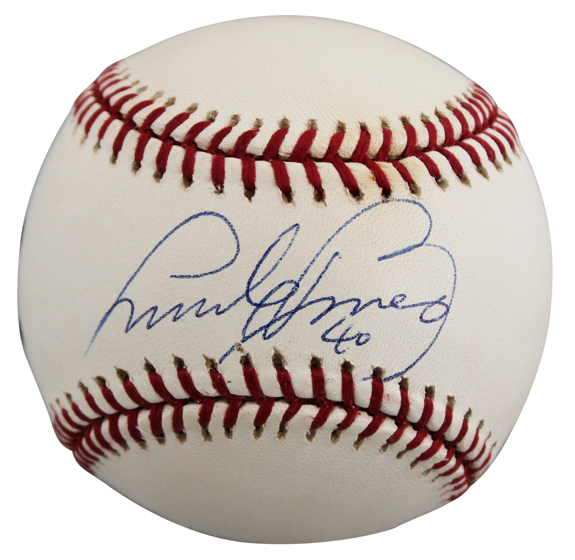 Padres Andy Benes Authentic Signed Allen Selig OML Baseball BAS #BU43453