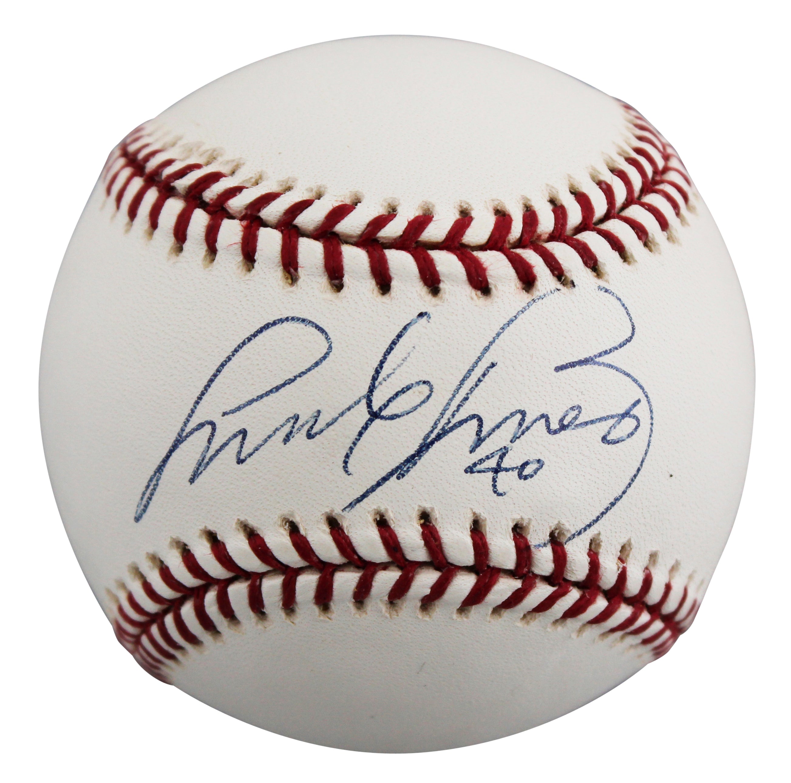 Padres Andy Benes Authentic Signed Allen Selig OML Baseball BAS #BU43450