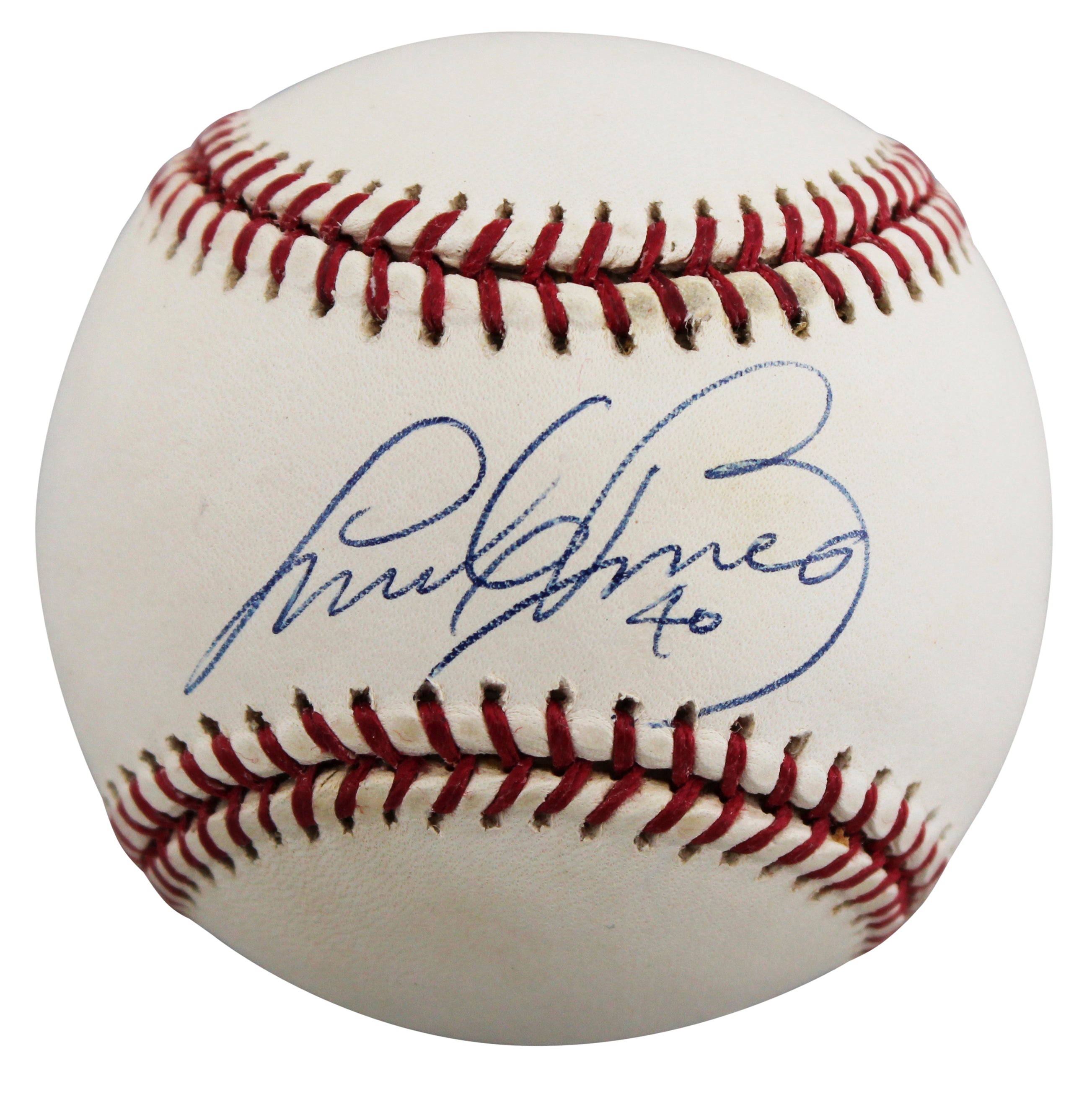 Padres Andy Benes Authentic Signed Allen Selig OML Baseball BAS #BU43449