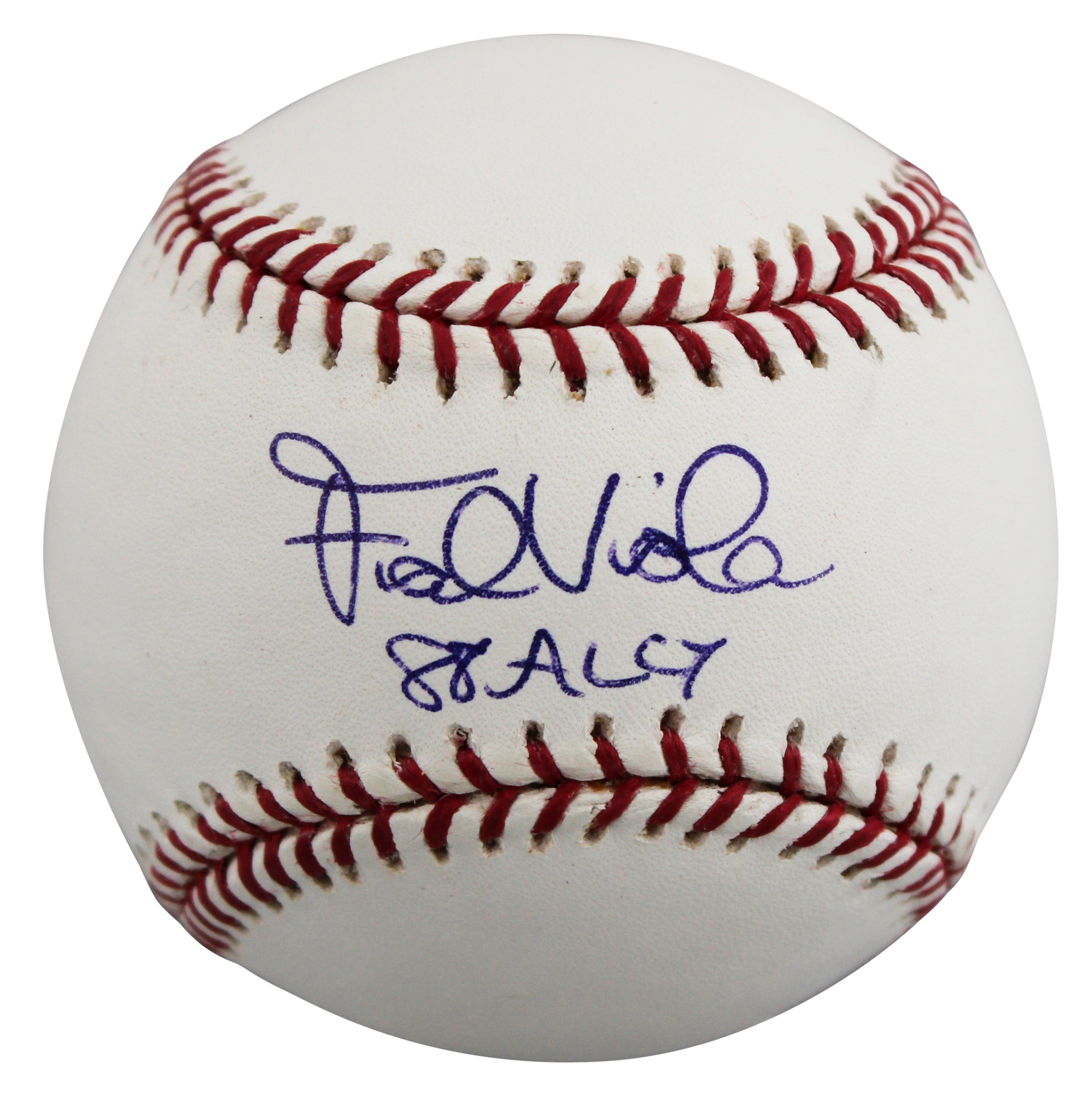 Twins Frank Viola "88 AL CY" Authentic Signed Selig OML Baseball BAS #BU43437