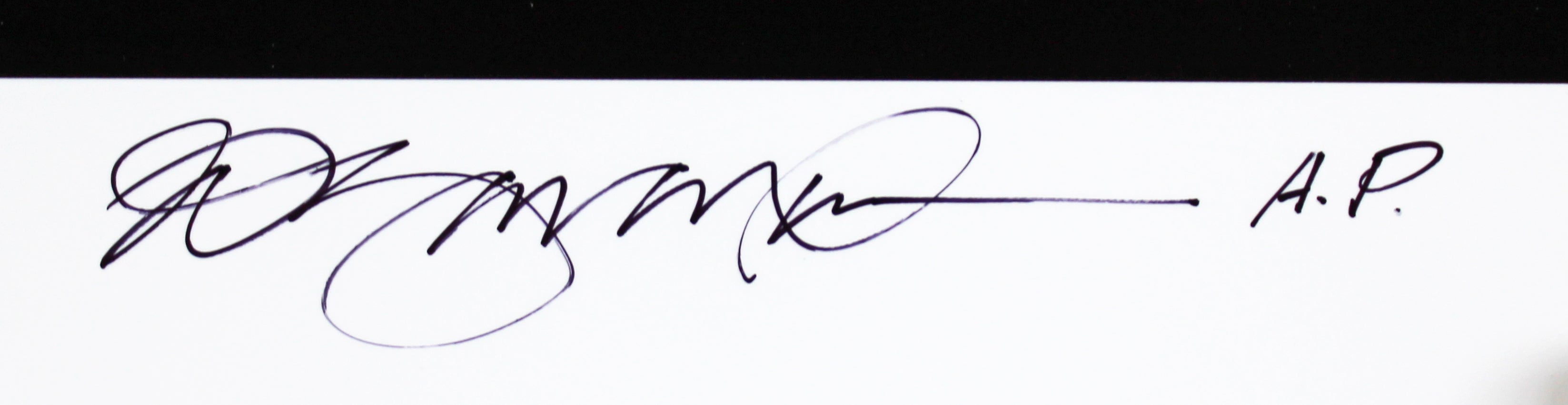 William Zavala Authentic Signed 13x19 Kobe Bryant Artist Proof Lithograph
