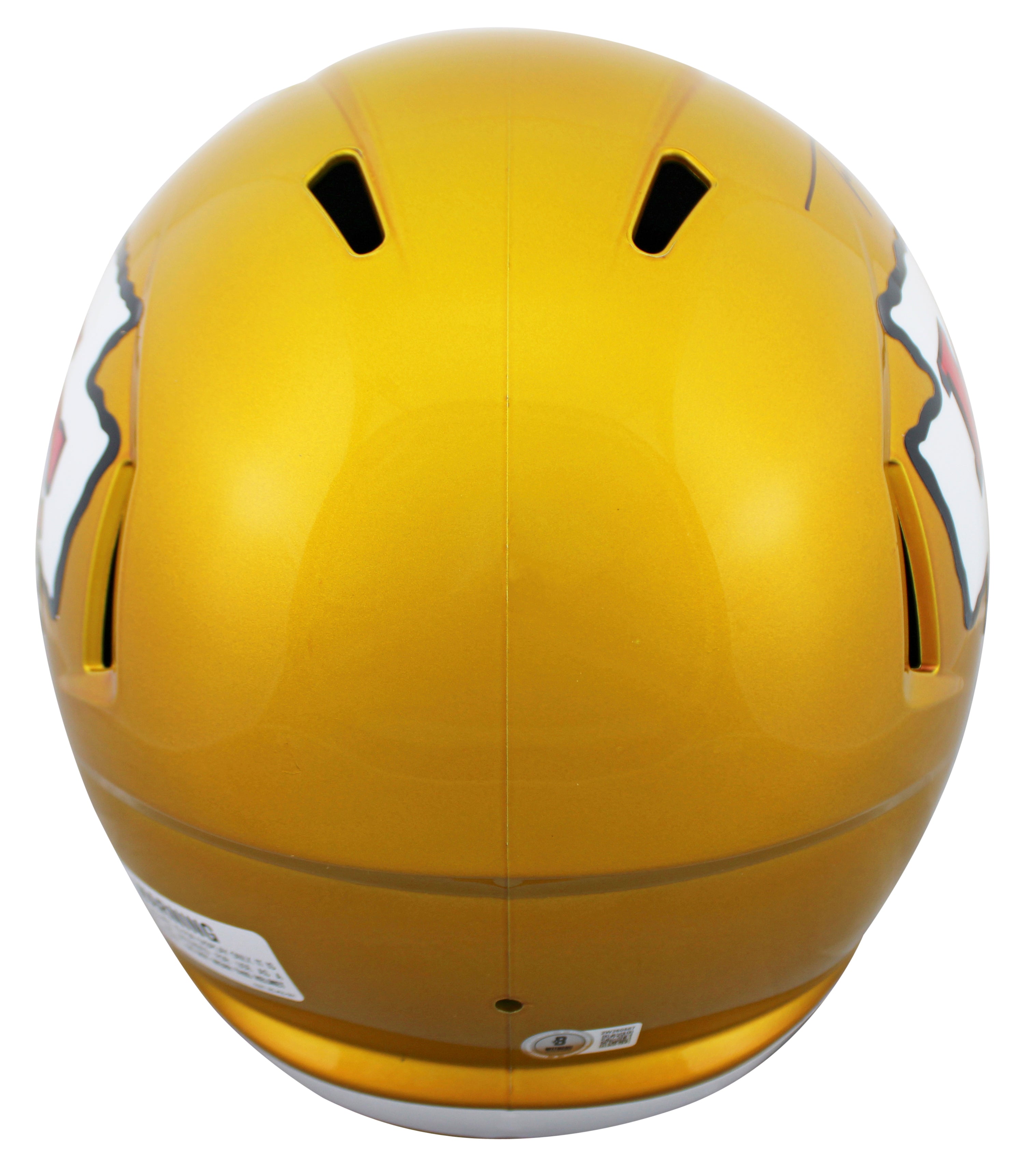 Chiefs Trent McDuffie Signed Flash Full Size Speed Rep Helmet W/ Case BAS Wit