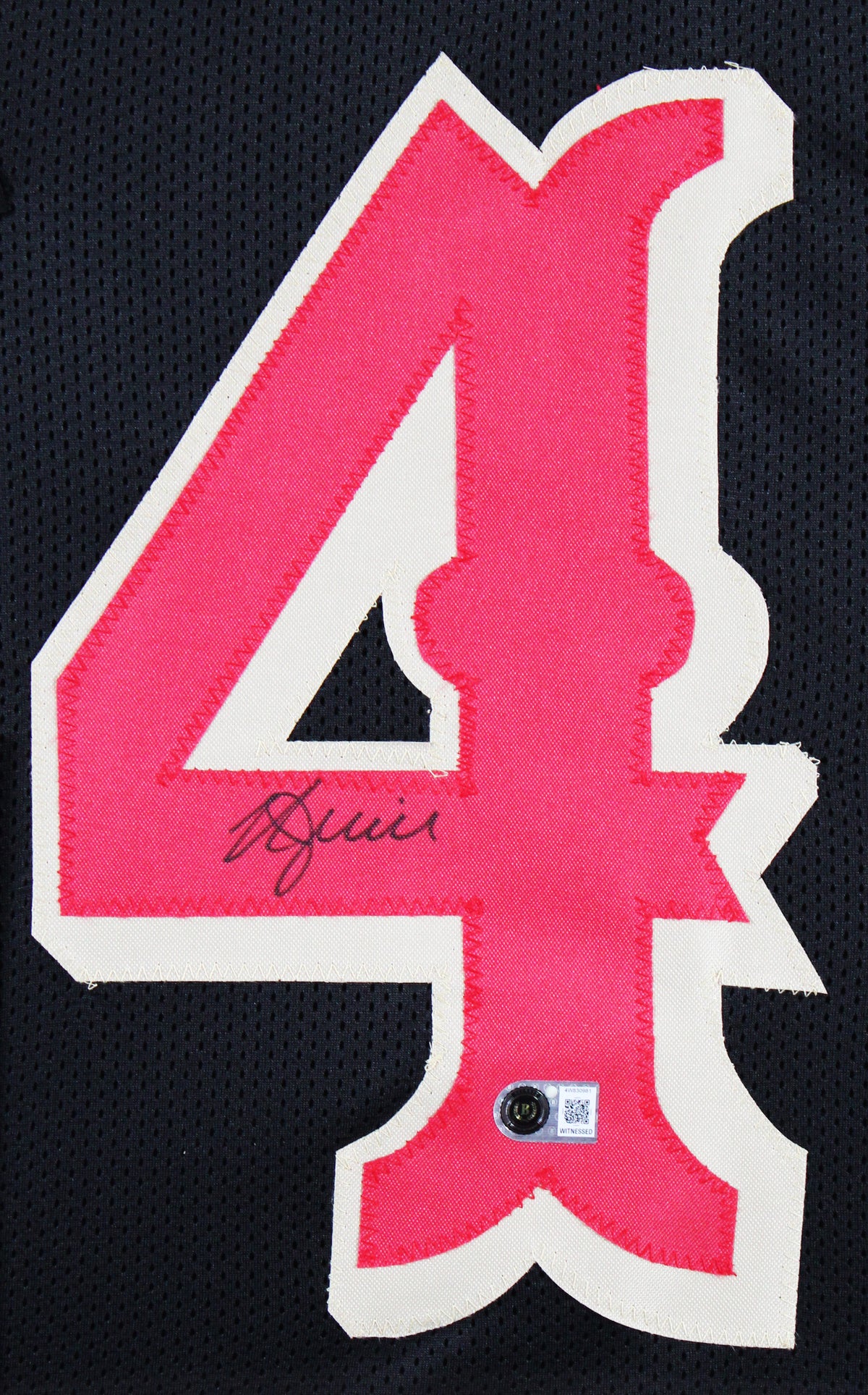 Kyle Juszczyk Signed 2025 Rivalries Black Pro Style Framed Jersey BAS Witnessed