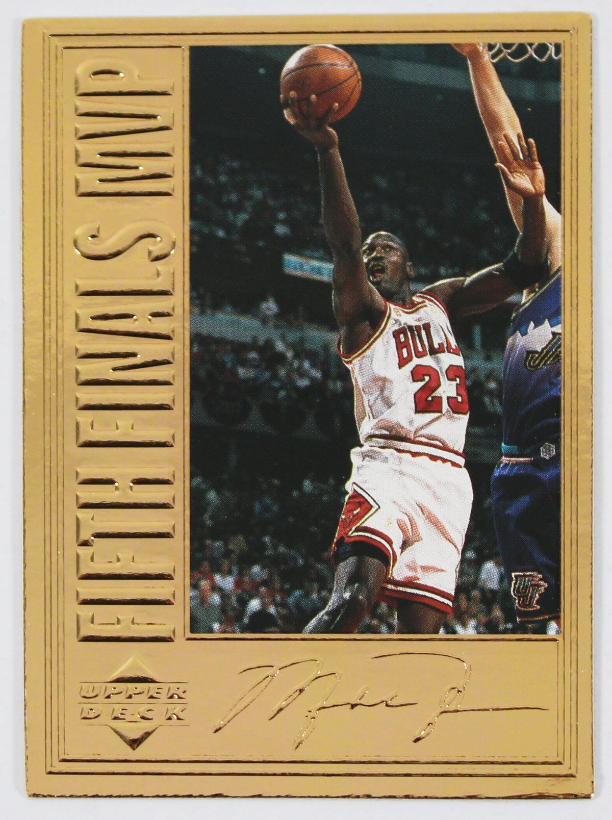 1999 Upper Deck Fifth Finals MVP #2187/10000 22 Kt Gold Card Un-signed