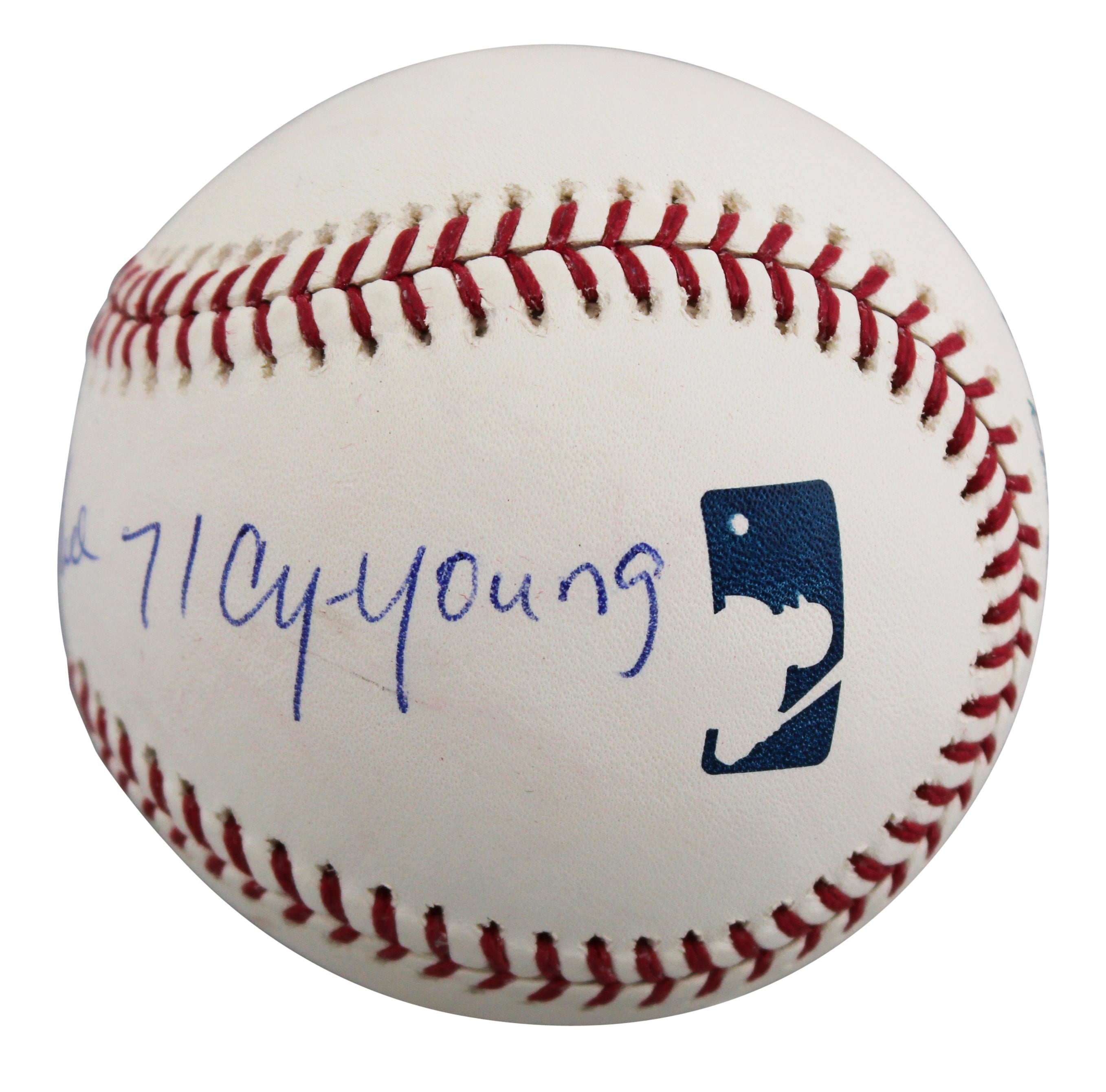 Athletics Vida Blue "71 Cy Young, 71 MVP" Signed OAL Baseball BAS #BU43405