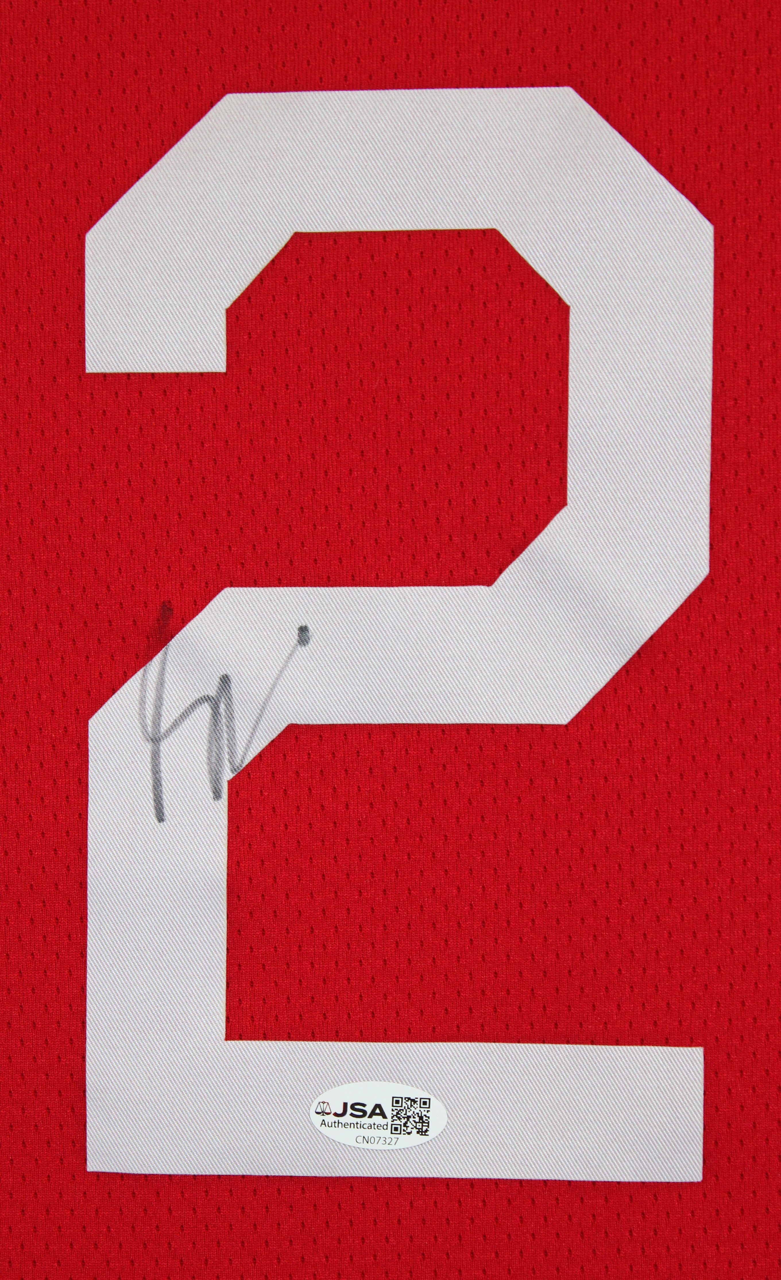 Shai Gilgeous-Alexander Signed Red Nike Team Canada Swingman Jersey JSA #CN07327