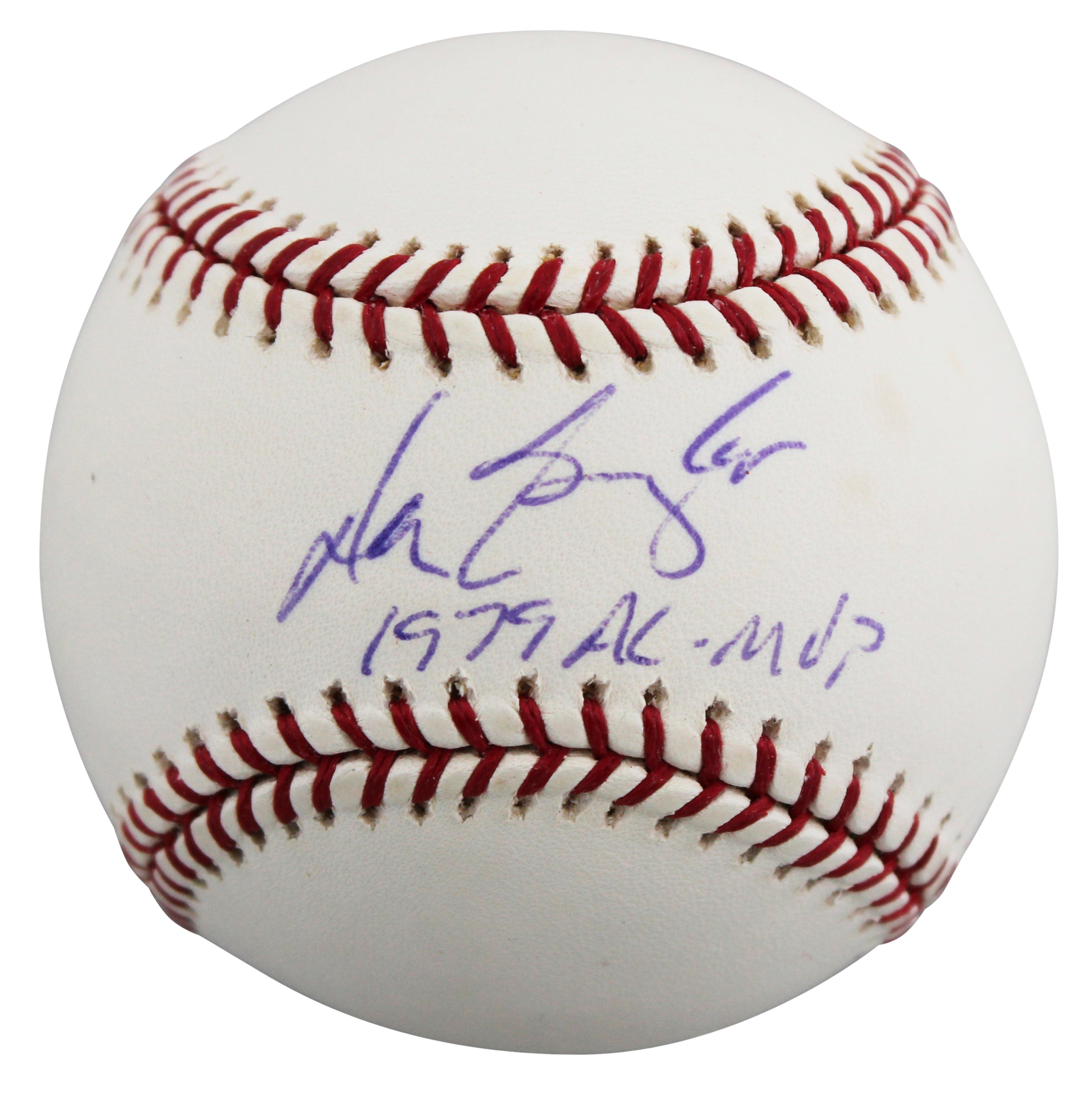 Angels Don Baylor "1979 AL MVP" Authentic Signed OML Baseball BAS #BU43410