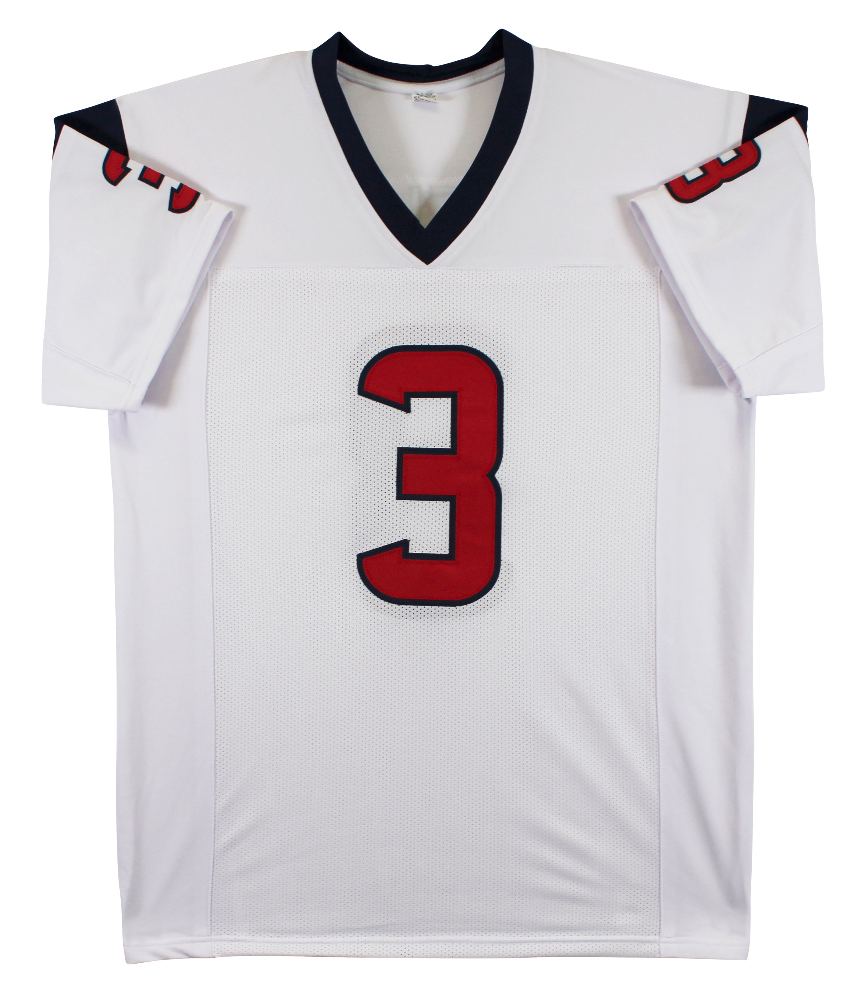 Tank Dell Authentic Signed White Pro Style Jersey w/ Black Signature BAS