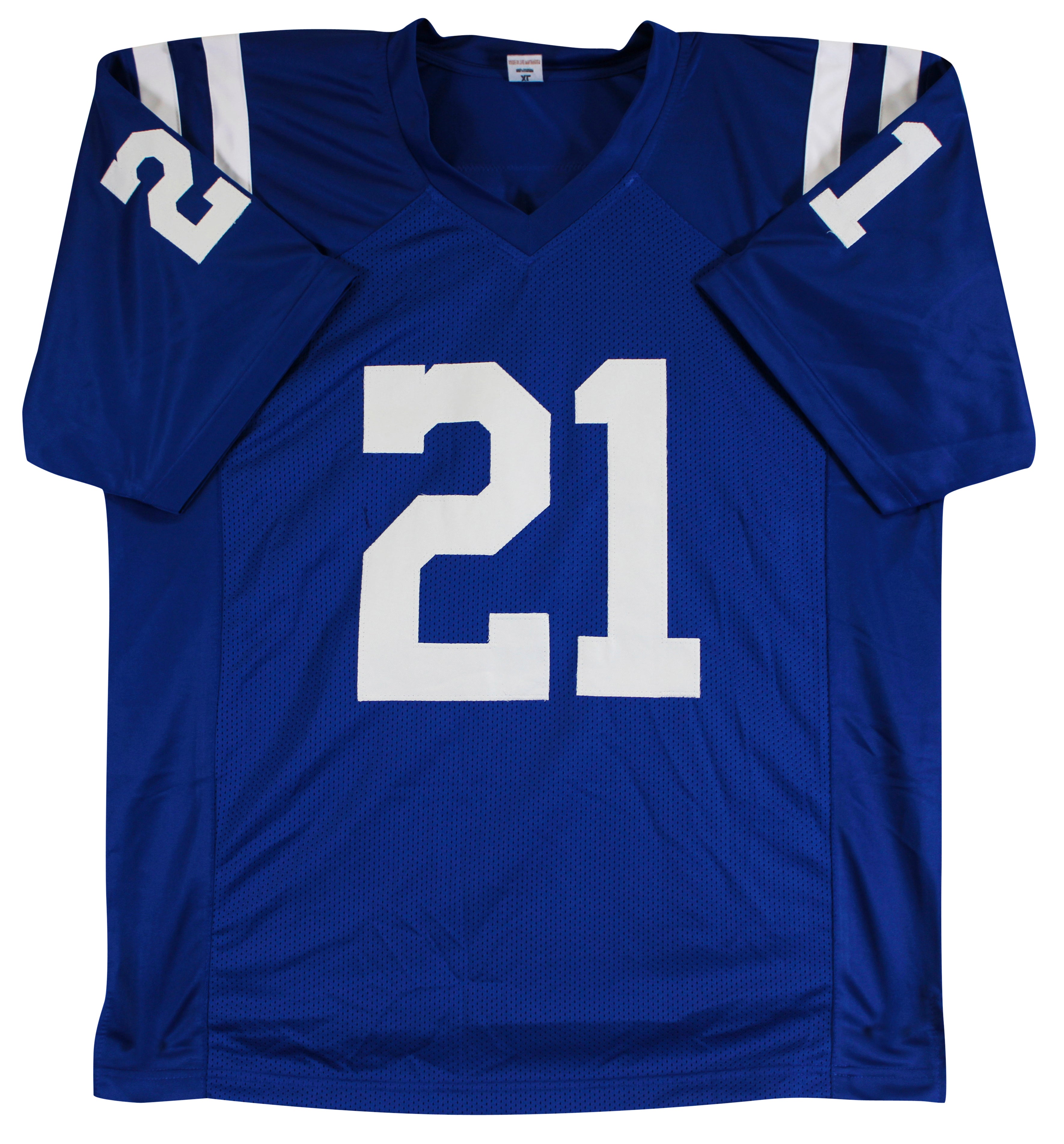 D.J. Giddens Authentic Signed Blue Pro Style Jersey Autographed BAS Witnessed