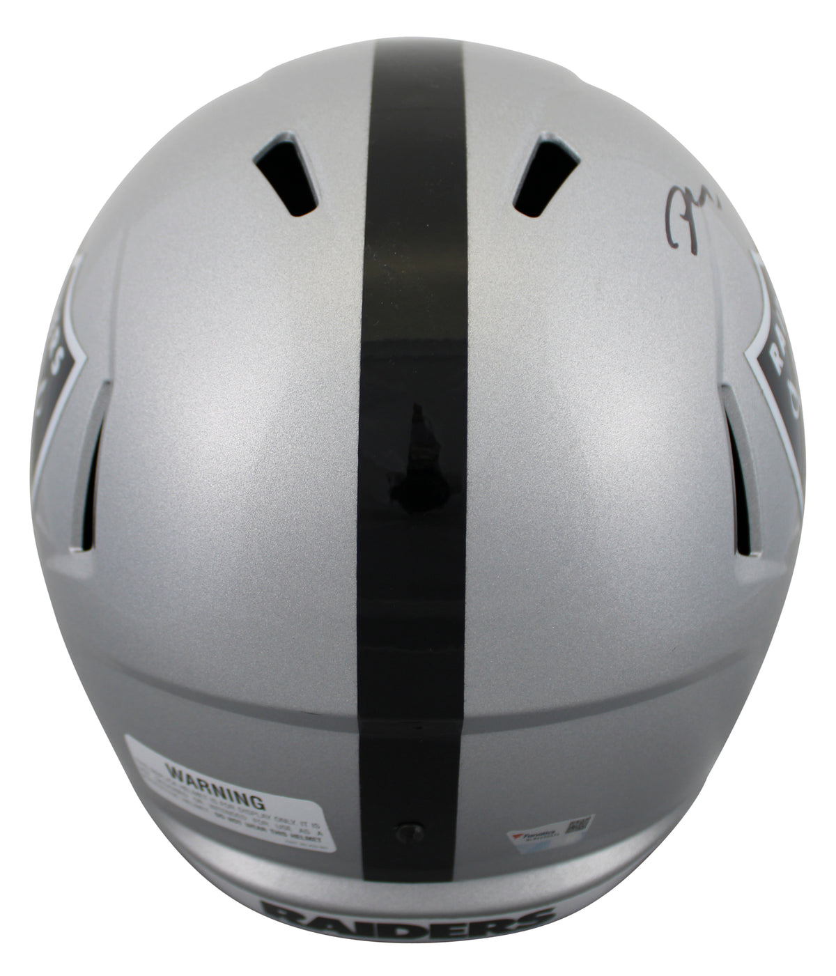 Raiders Maxx Crosby Signed Full Size Speed Rep Helmet Fanatics #QL84450374