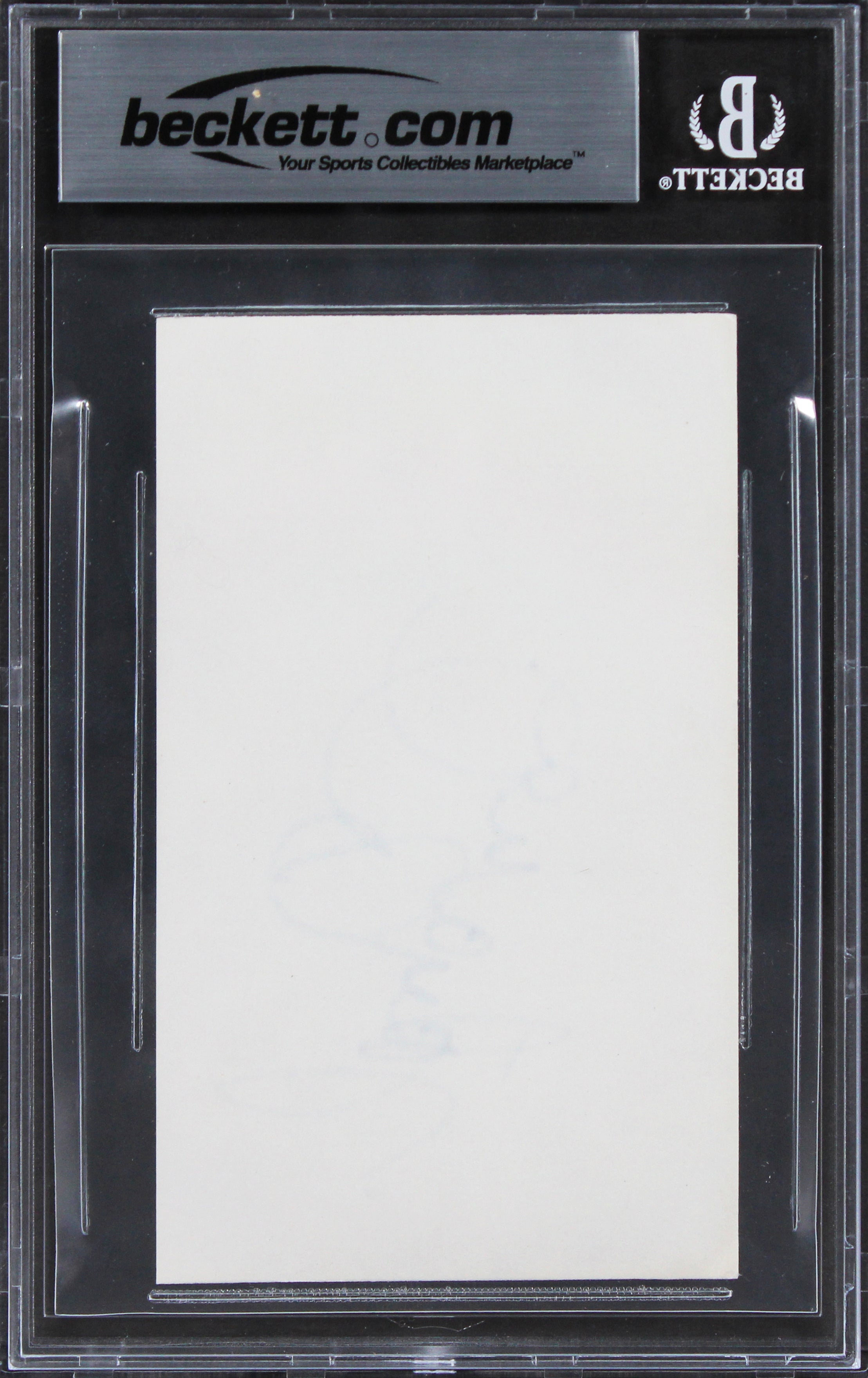 Tatyana Ali Fresh Prince of Bel-Air Authentic Signed 3x5 Index Card BAS Slabbed