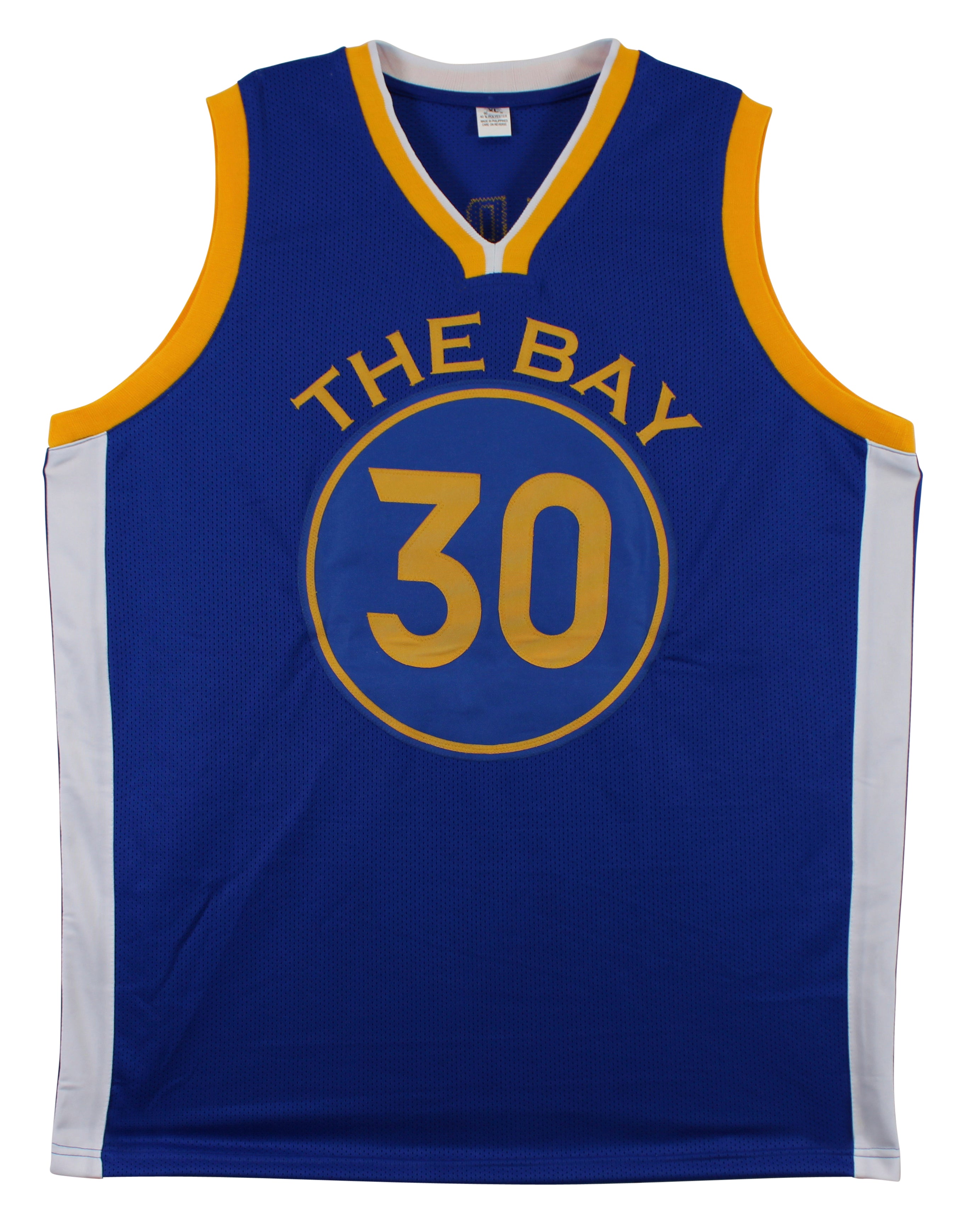 Stephen Curry Authentic Signed Blue Pro Style Jersey Autographed JSA #AT03419