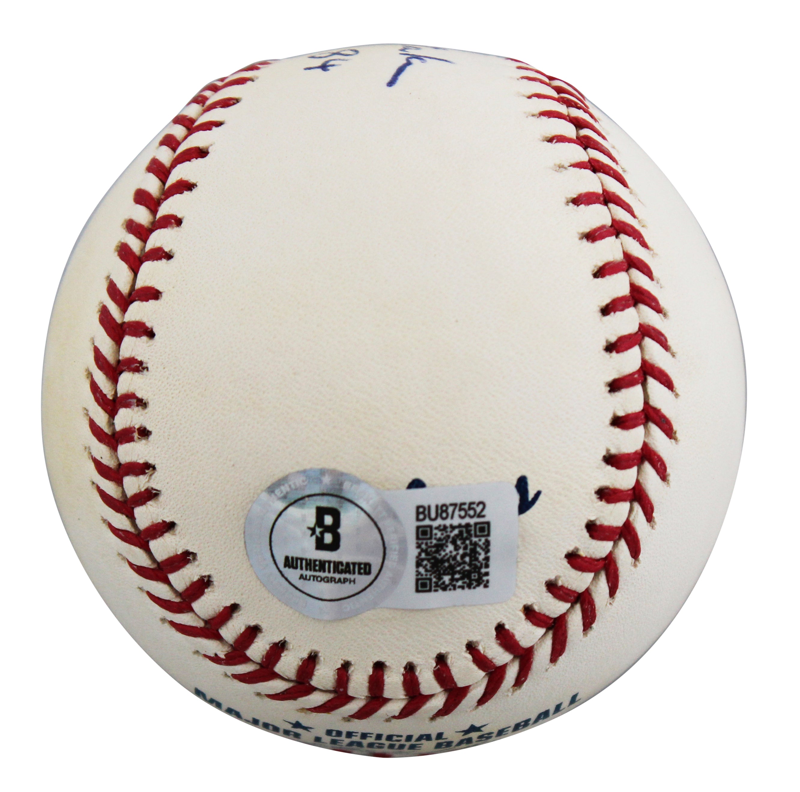 Tigers Lou Whitaker "WSC 84" Authentic Signed Selig OML Baseball BAS #BU87552