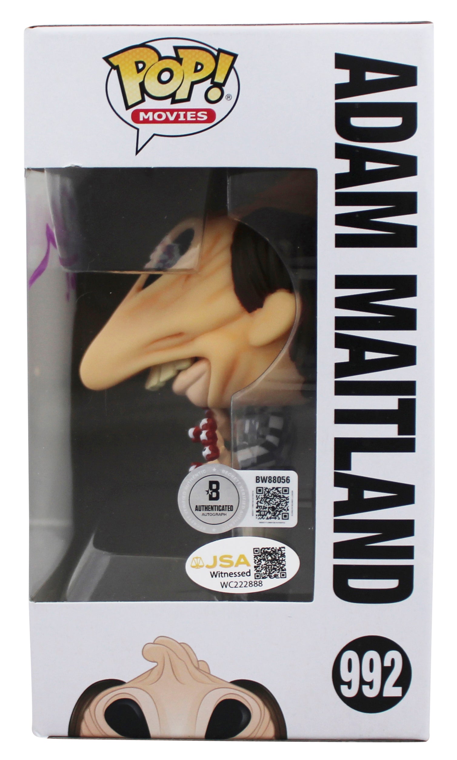 Alec Baldwin Beetlejuice Signed Adam Maitland #992 Funko Pop Vinyl Figure BAS
