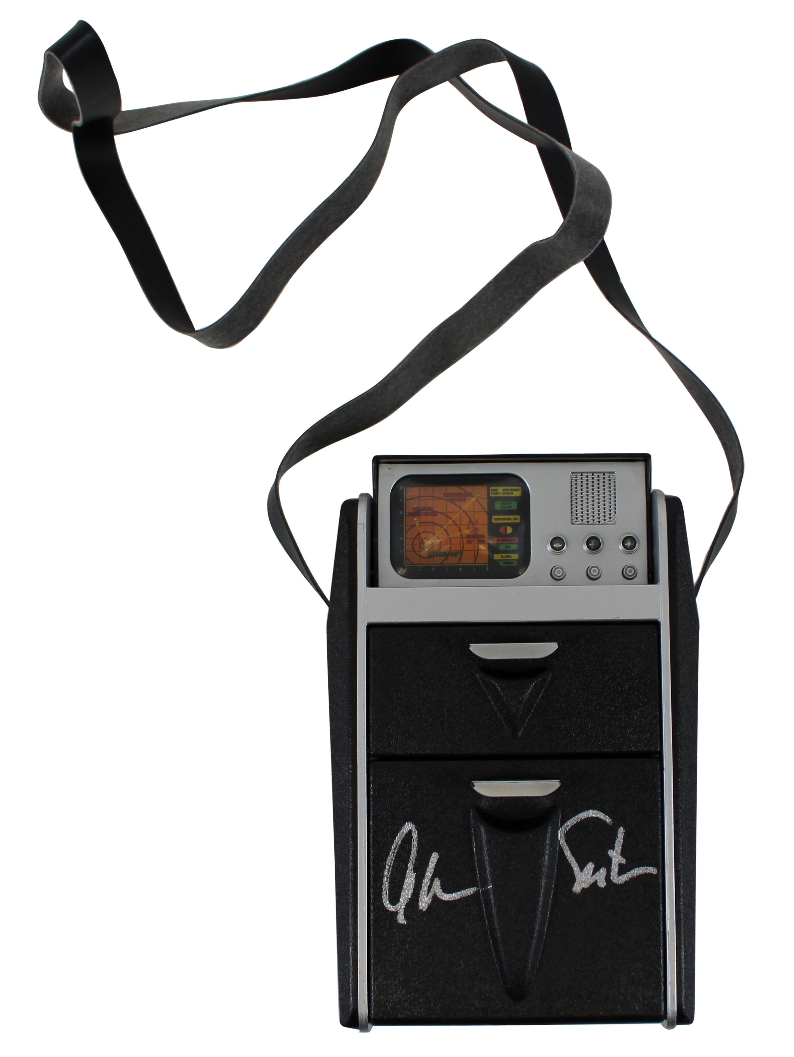 William Shatner Star Trek Signed Replica 1:1 Scale Tricorder Prop BAS #BN73278