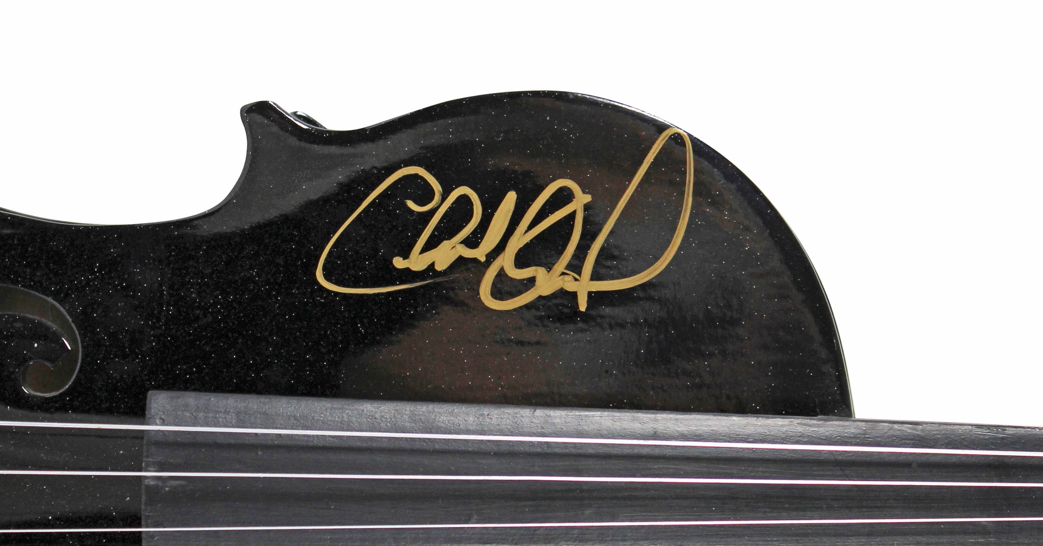 Charlie Daniels Devil Went Down To Georgia Authentic Signed Fiddle JSA #YY65469
