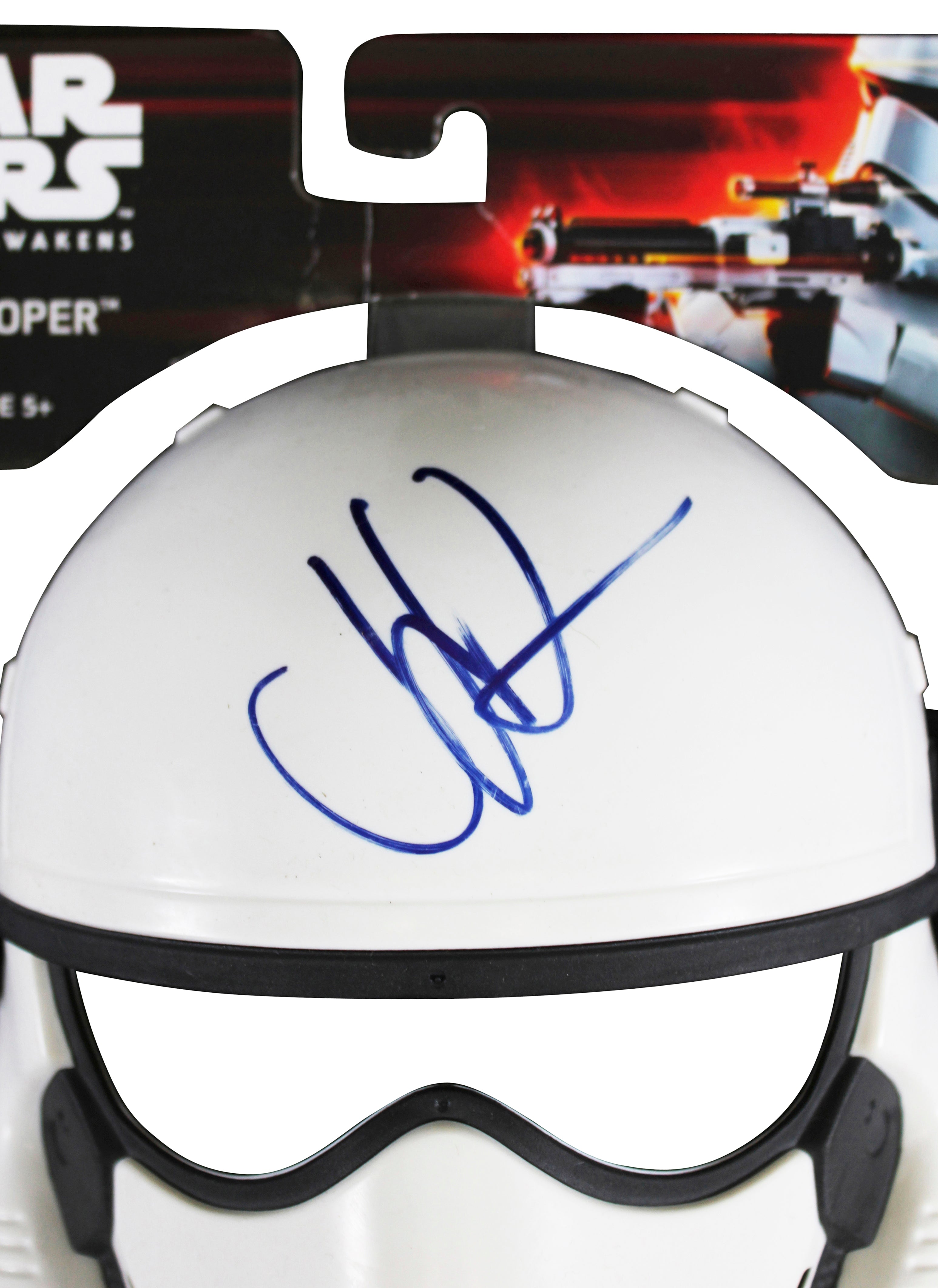 J.J. Abrams Signed Star Wars the Force Awakens Stormtrooper Mask PSA/DNA #Z30564