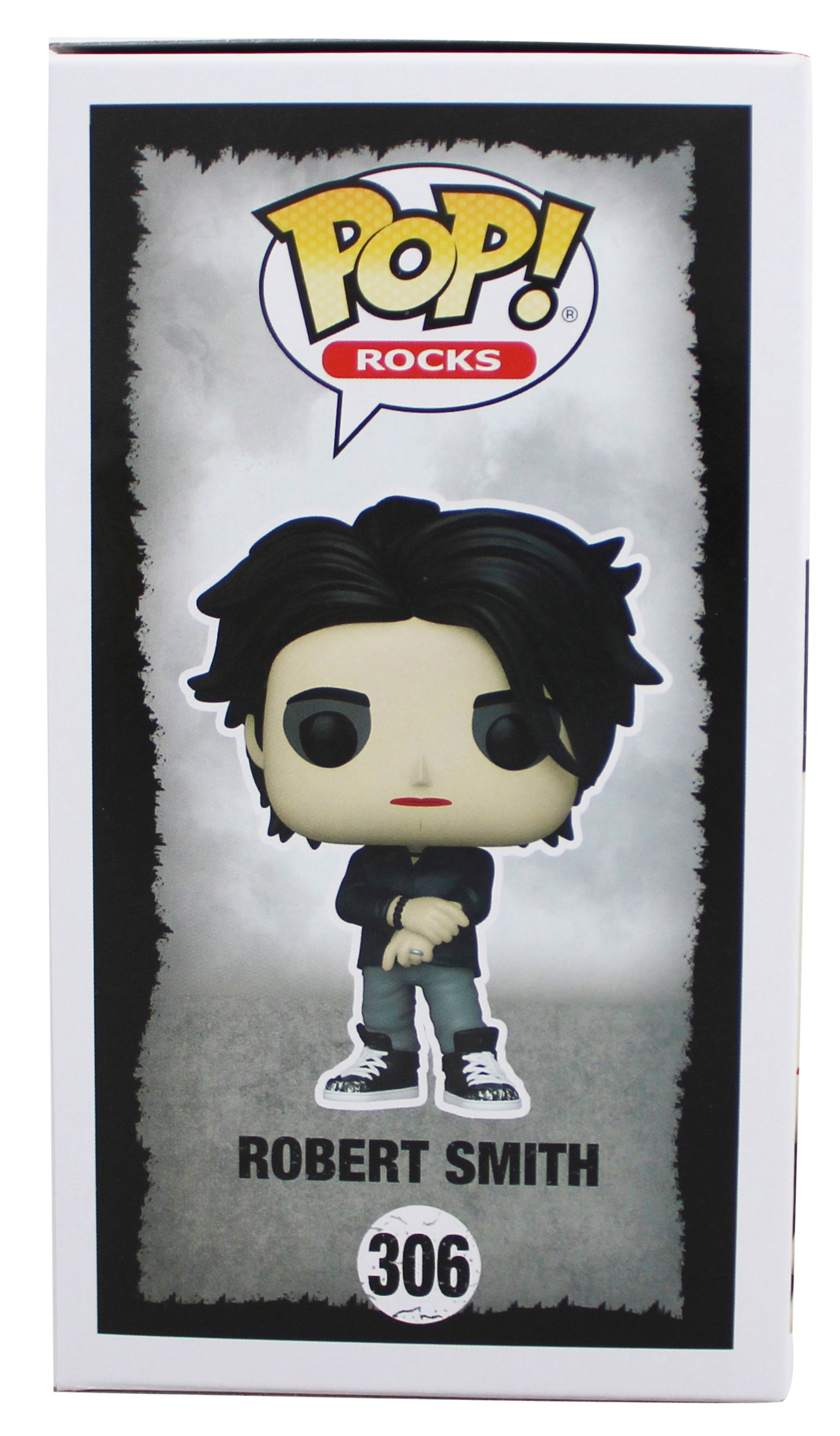 Robert Smith The Cure Signed HT Ex Drop 306 Funko Pop Vinyl Figure BAS #BJ071745