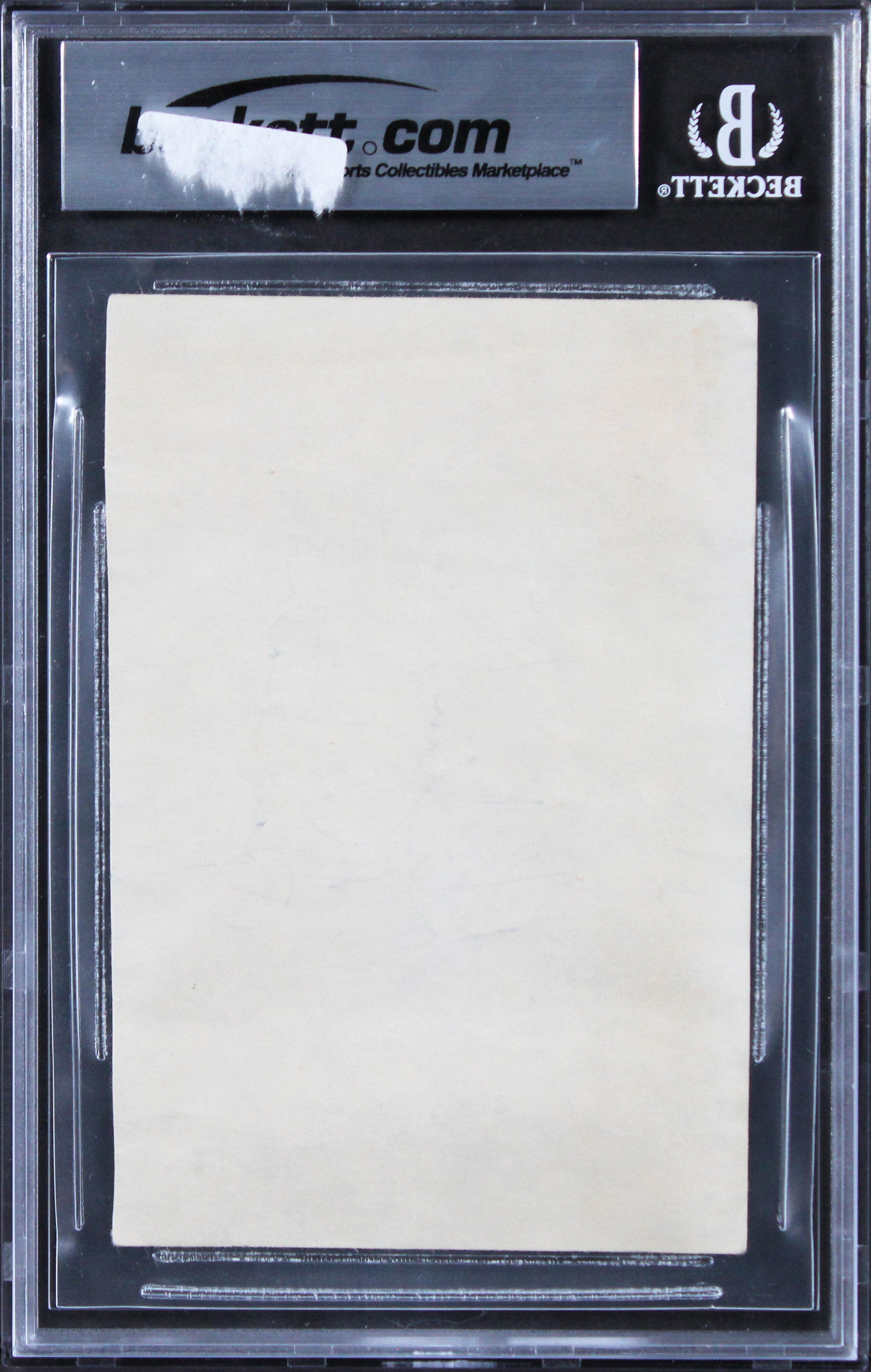 Frank Sinatra "Hi Jim!" Authentic Signed 3.35x5 cut signature BAS Slabbed