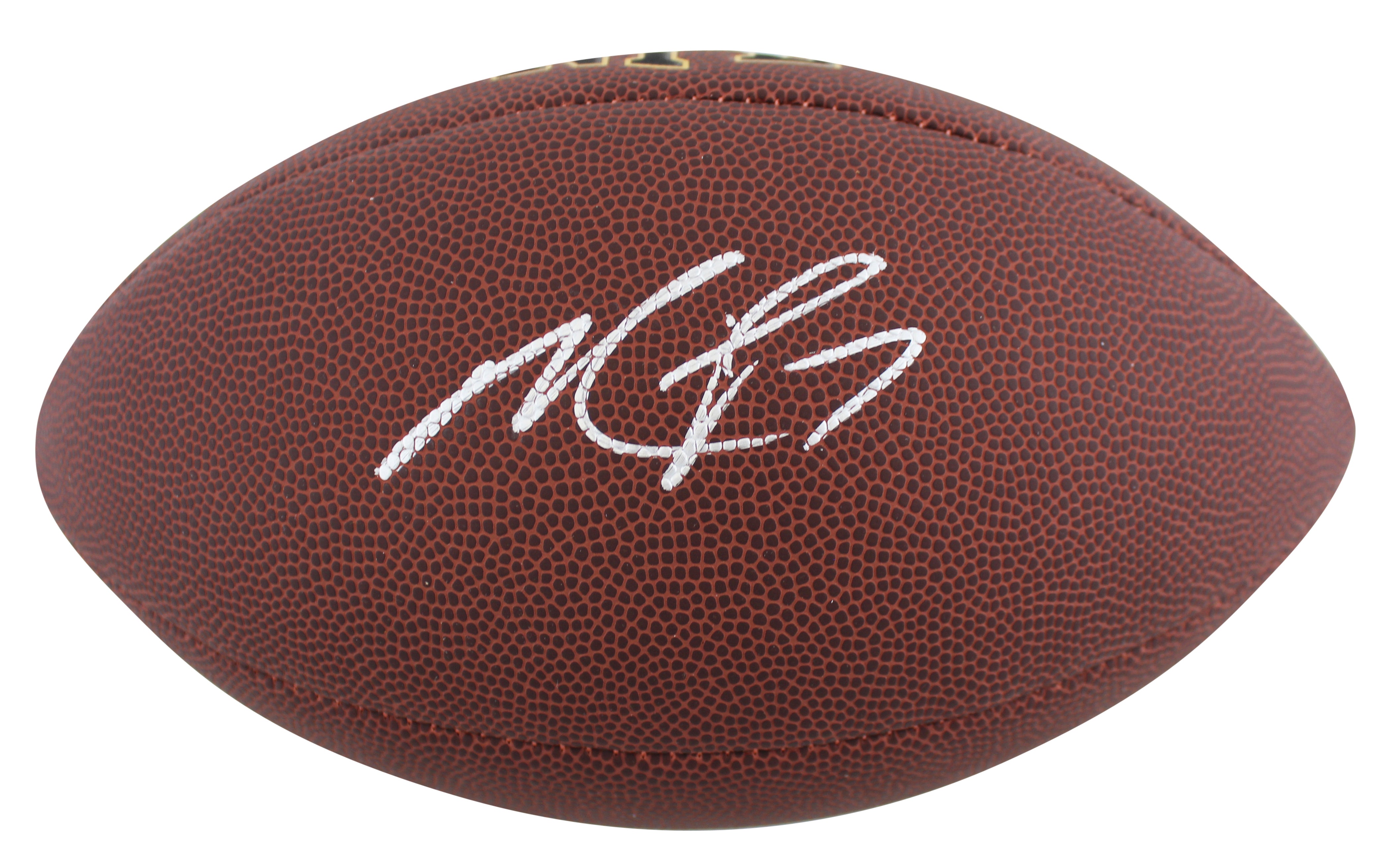 Falcons Michael Vick Signed Wilson Super Grip Nfl Football w/ Case JSA Witness