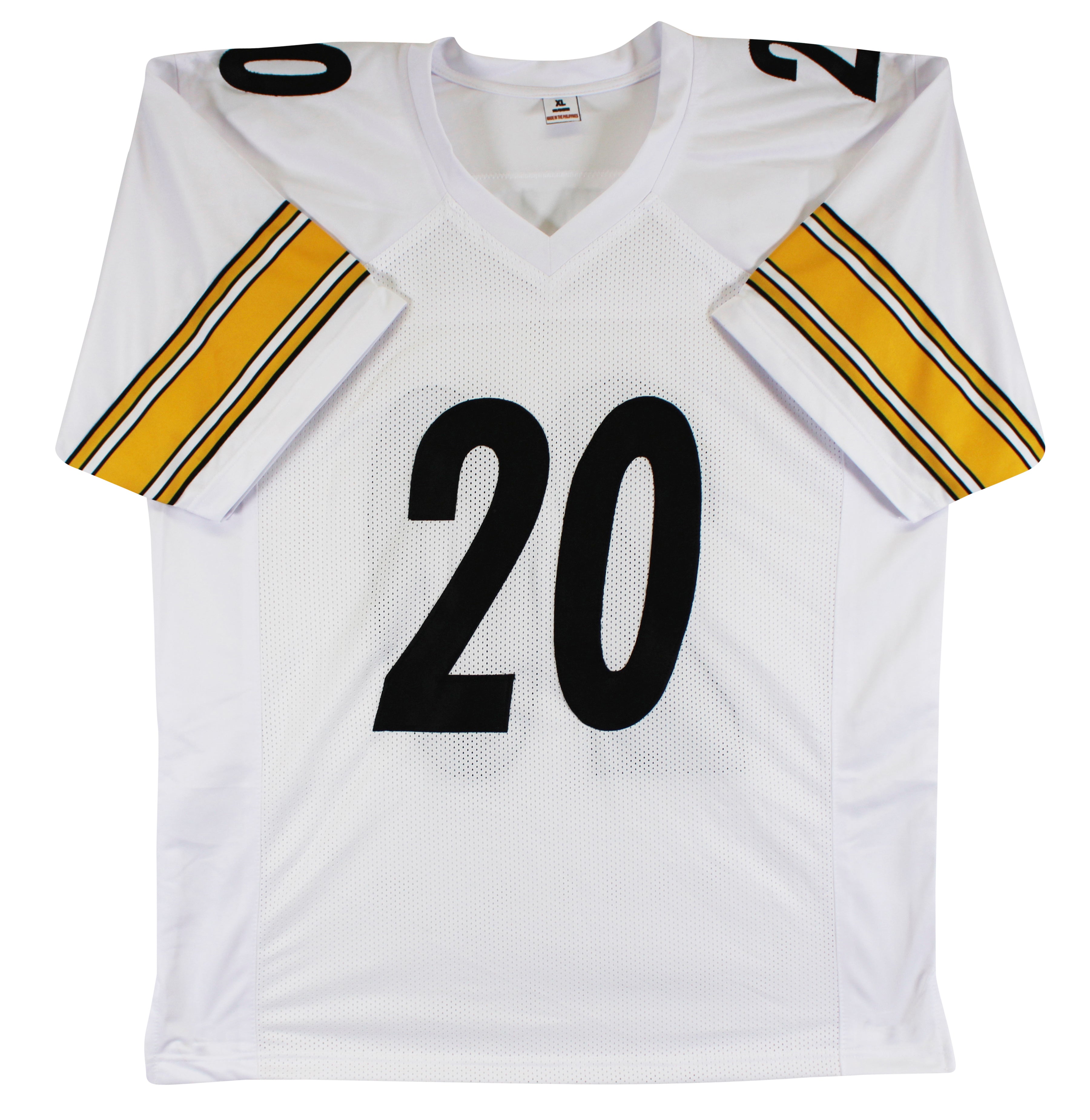 Kaleb Johnson Authentic Signed White Pro Style Jersey Autographed BAS Witness 2