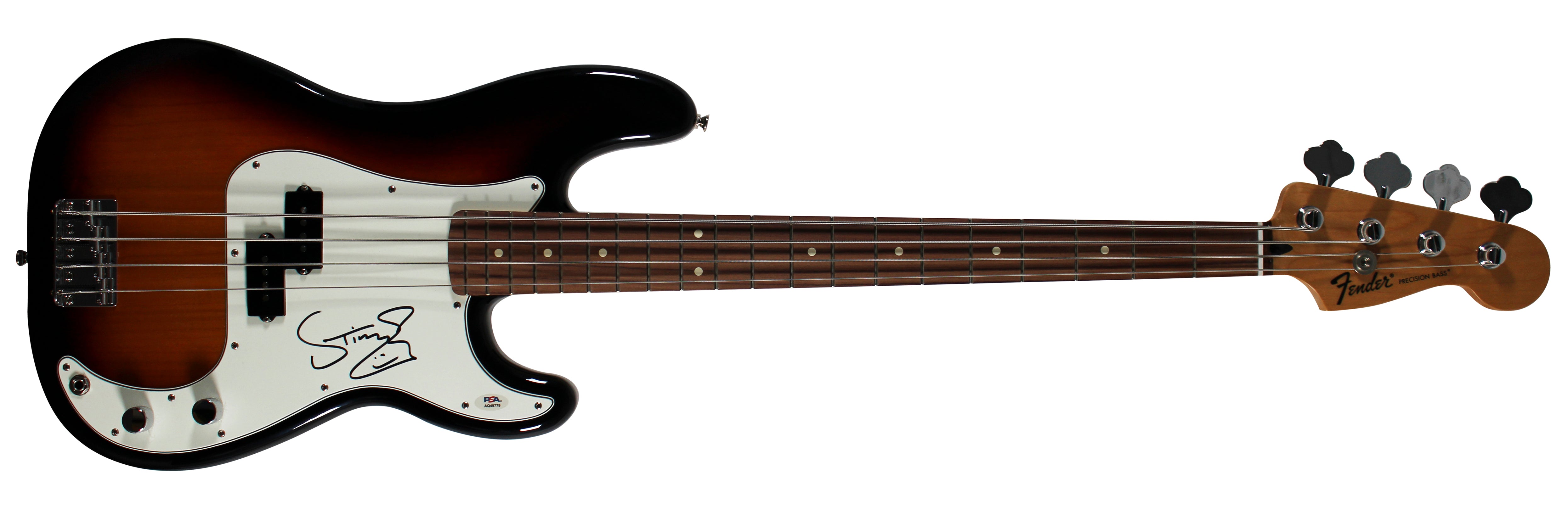 Sting The Police Authentic Signed Fender Precision Base Guitar PSA/DNA #AQ49779