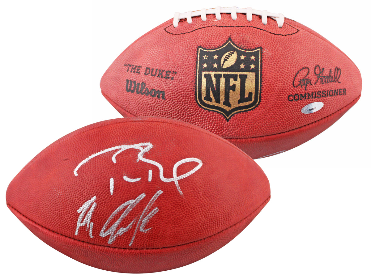 Tom Brady & Rob Gronkowski Signed Official "The Duke" Nfl Football Fanatics