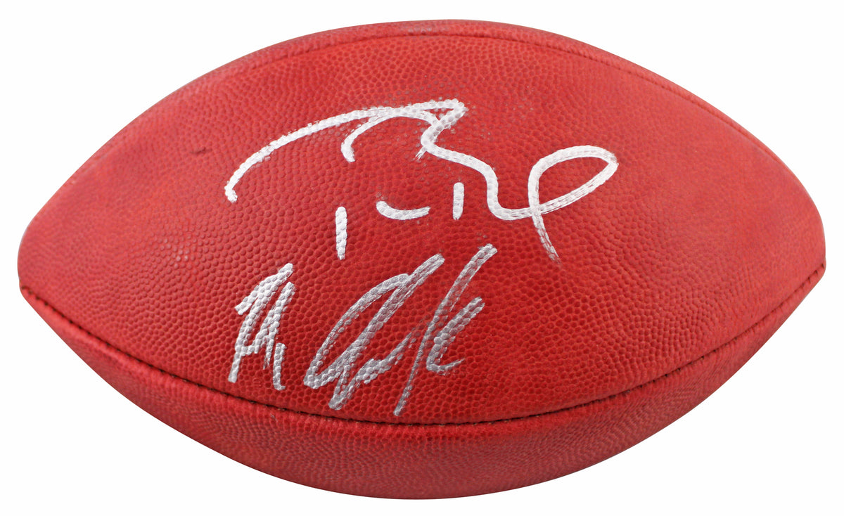 Tom Brady & Rob Gronkowski Signed Official "The Duke" Nfl Football Fanatics