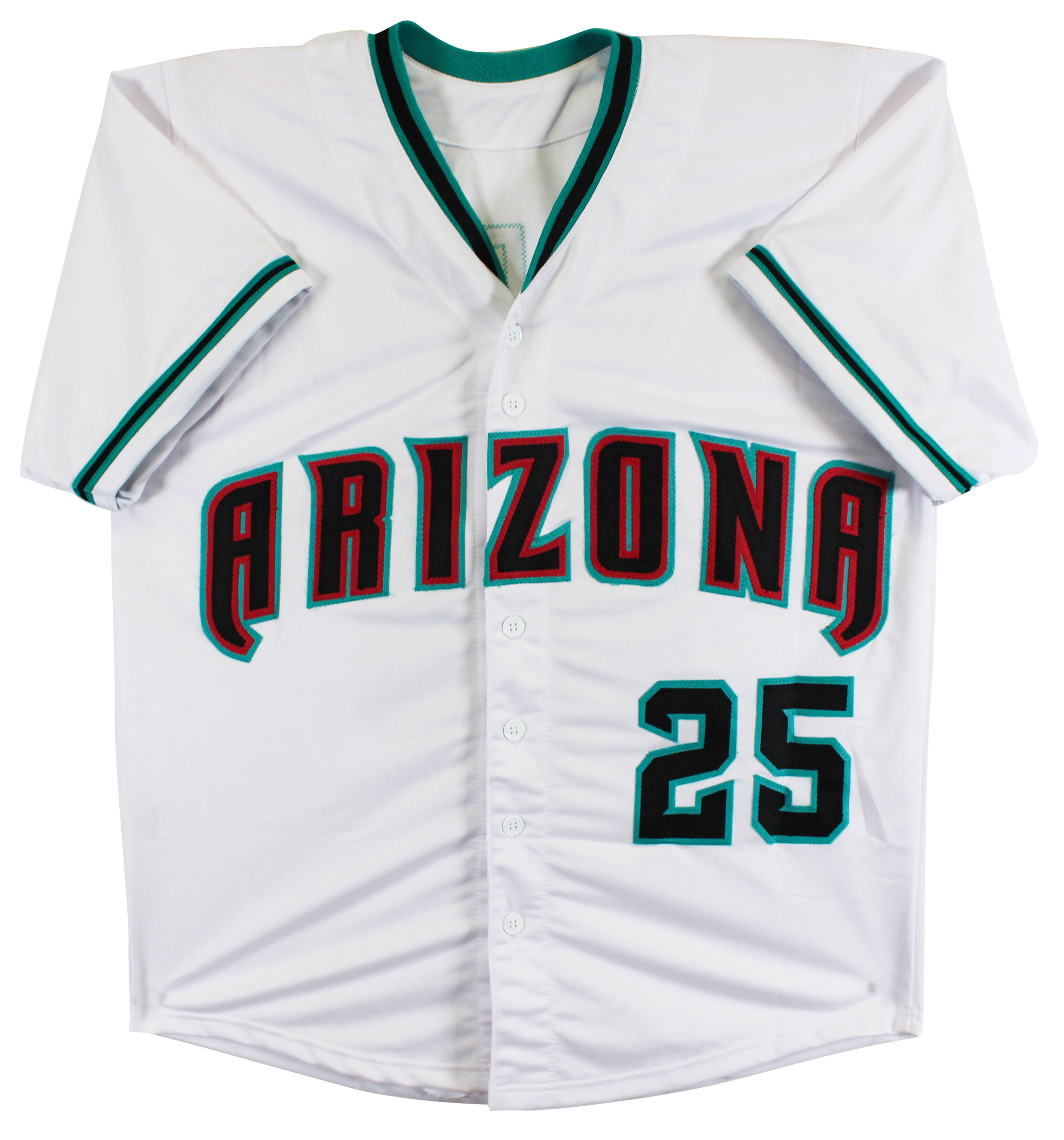 Archie Bradley Authentic Signed White Pro Style Jersey Autographed BAS