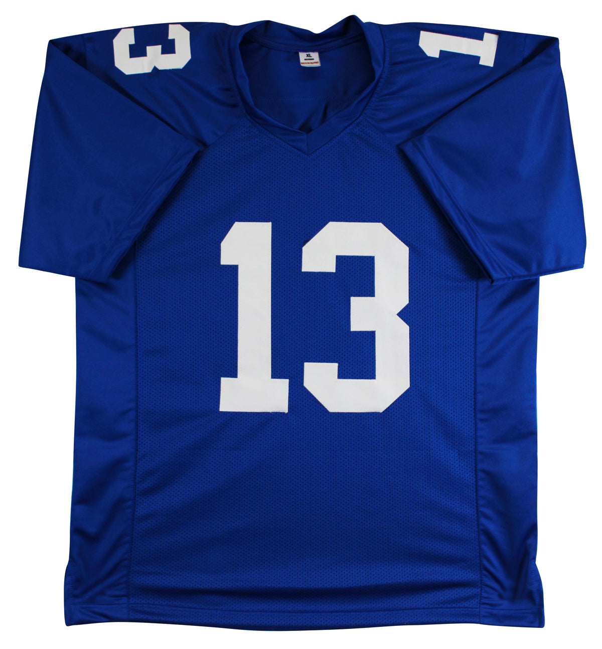 Odell Beckham Jr. Authentic Signed Blue Pro Style Jersey BAS Witnessed