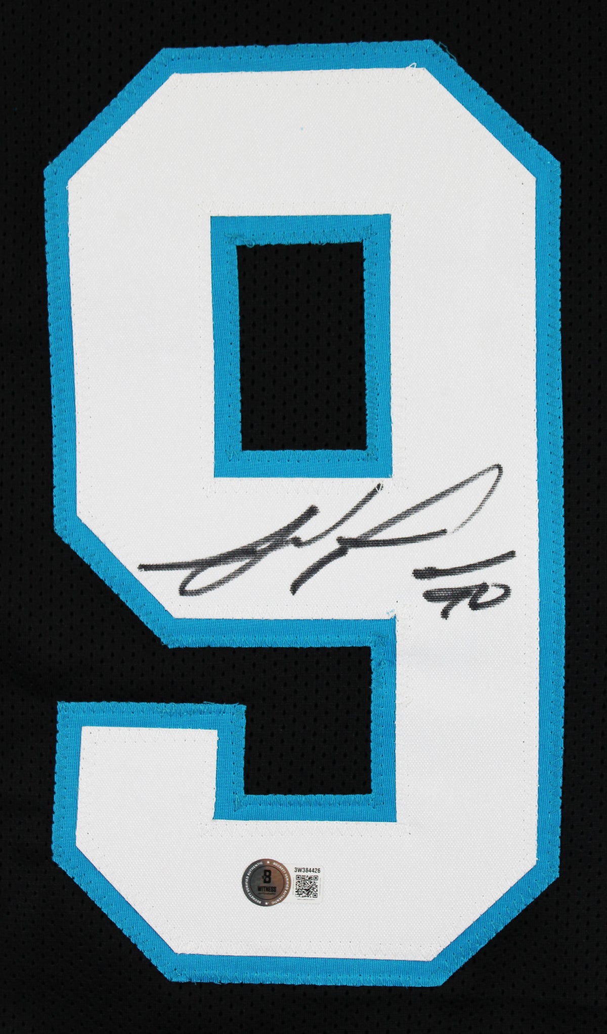 Julius Peppers Authentic Signed Black Pro Style Jersey Autographed BAS Witnessed
