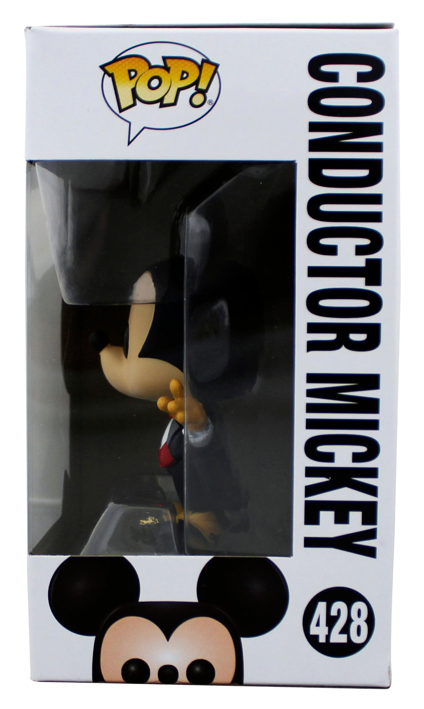 Disney Mickey Mouse Conductor Mickey #428 Funko Pop Vinyl Figure Un-signed