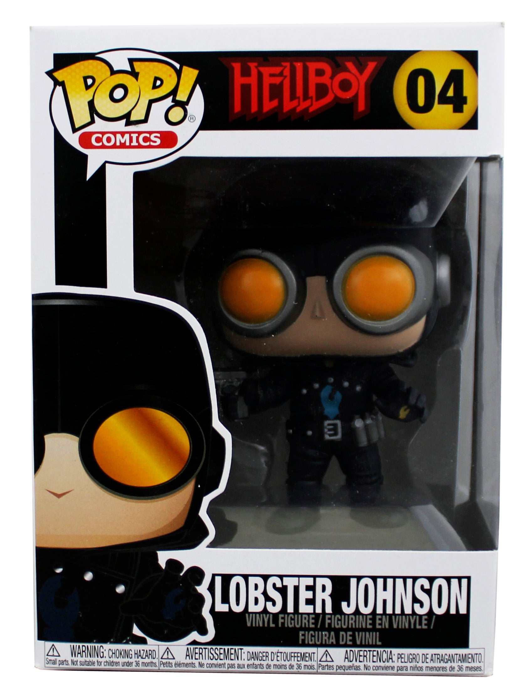 Hellboy Lobster Johnson #04 Funko Pop Vinyl Figure Un-signed