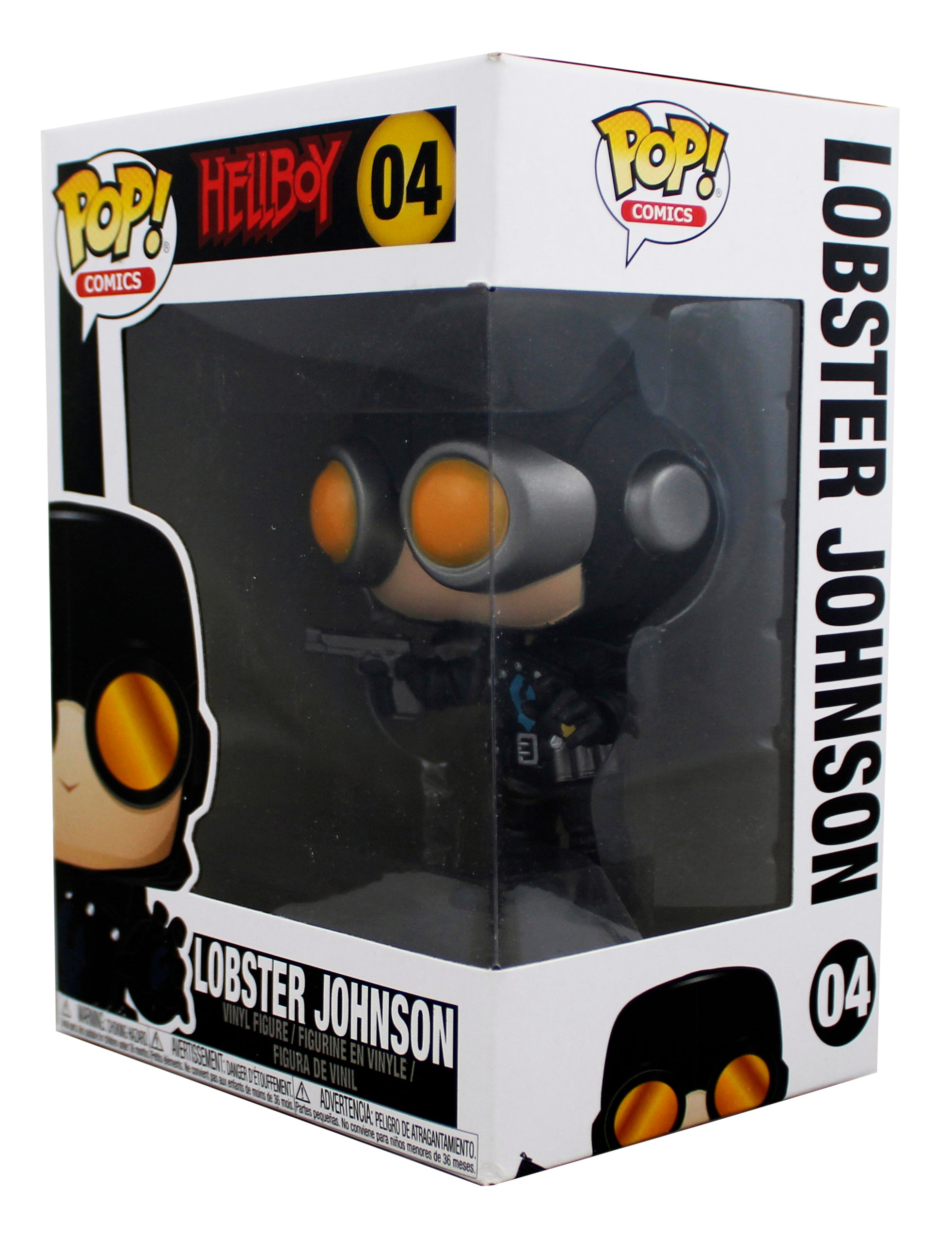 Hellboy Lobster Johnson #04 Funko Pop Vinyl Figure Un-signed