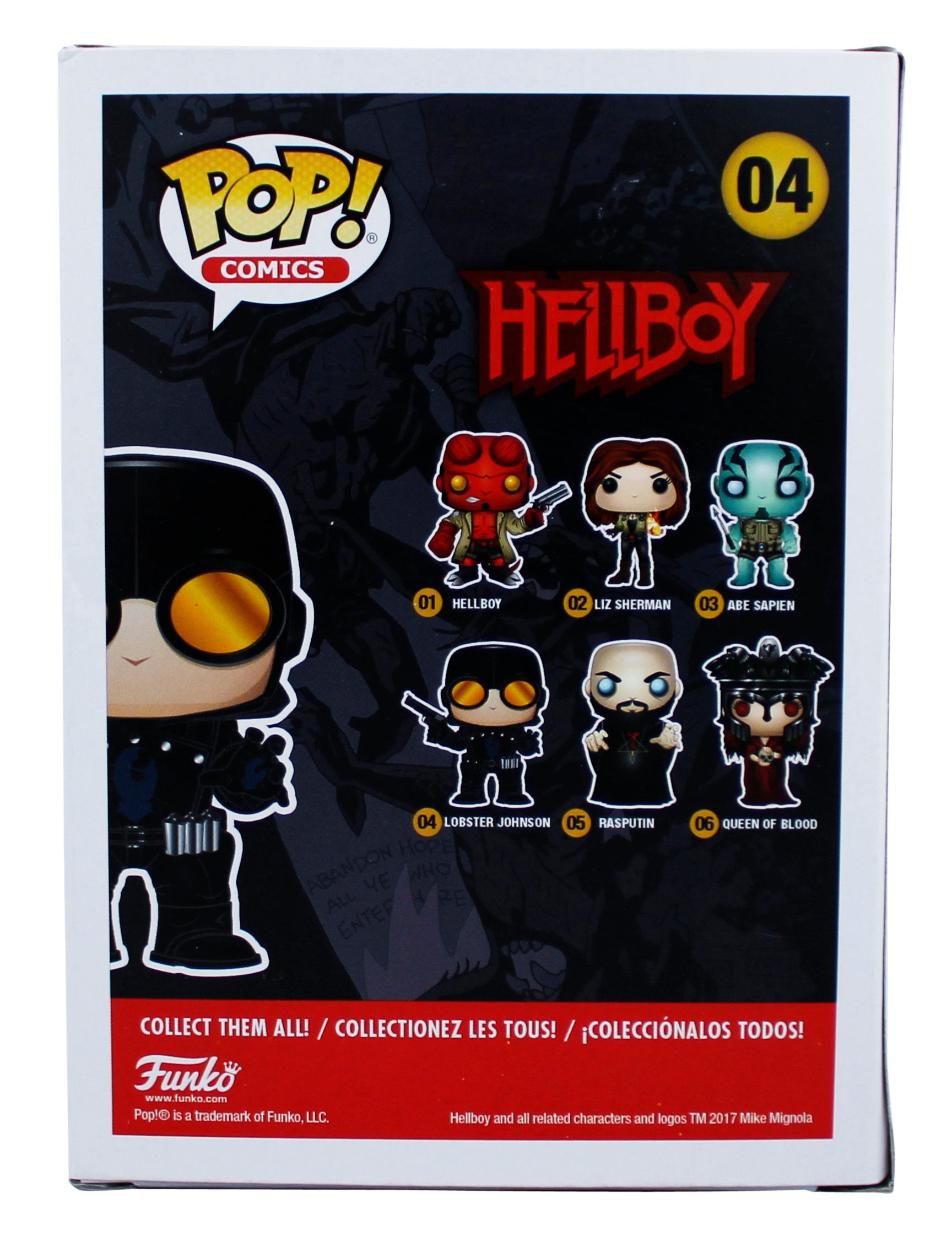 Hellboy Lobster Johnson #04 Funko Pop Vinyl Figure Un-signed