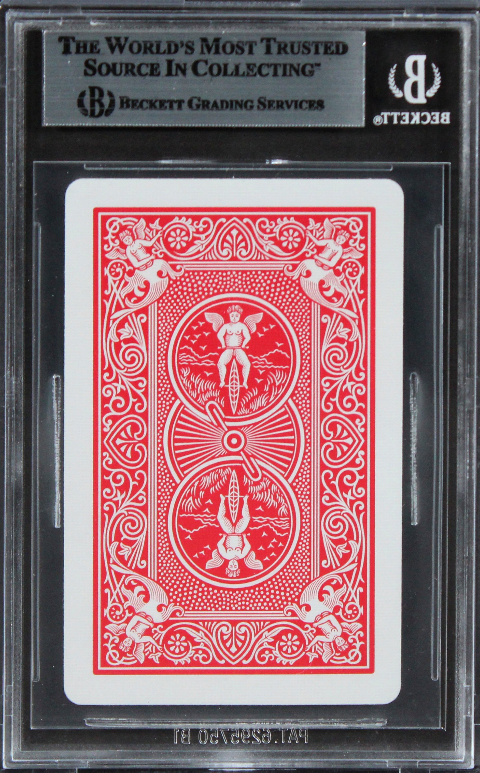 Matt Damon Rounders Authentic Signed 9 Of Diamonds Playing Card Card BAS Slabbed