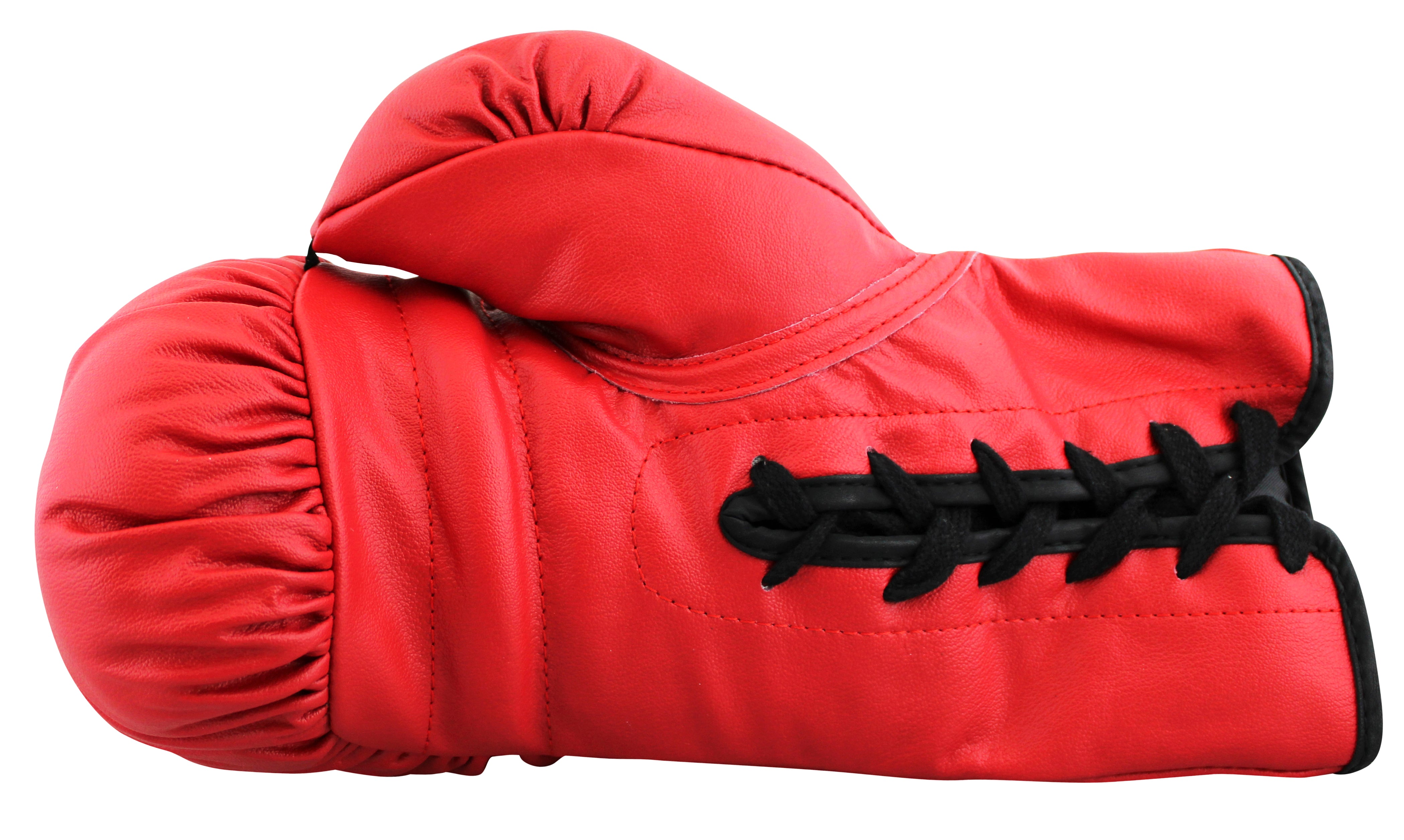 Muhammad Ali Authentic Signed Red Everlast Boxing Glove Autographed BAS #AE13634