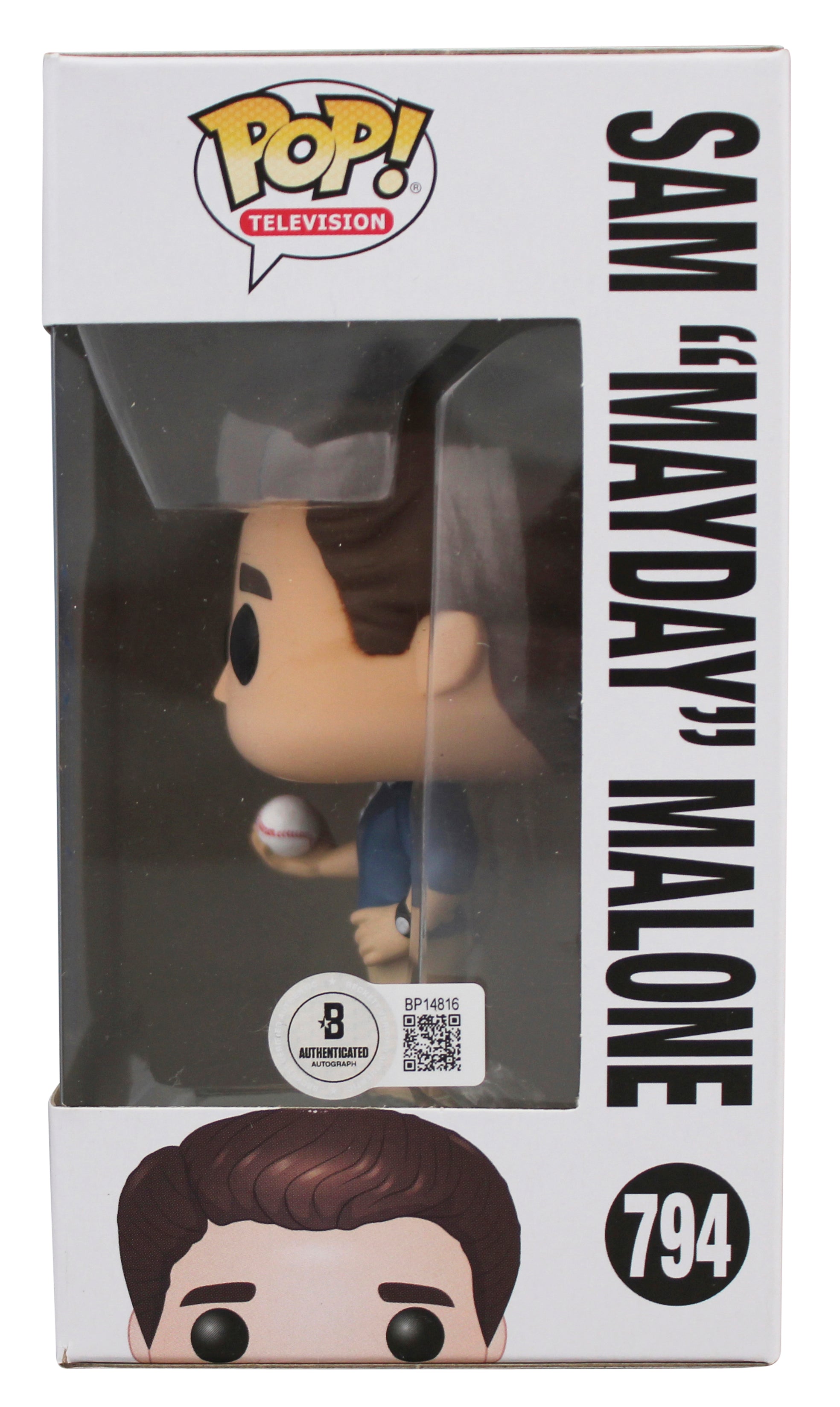 Ted Danson Cheers Signed Sam "Mayday" Malone #794 Funko Pop Vinyl Figure BAS
