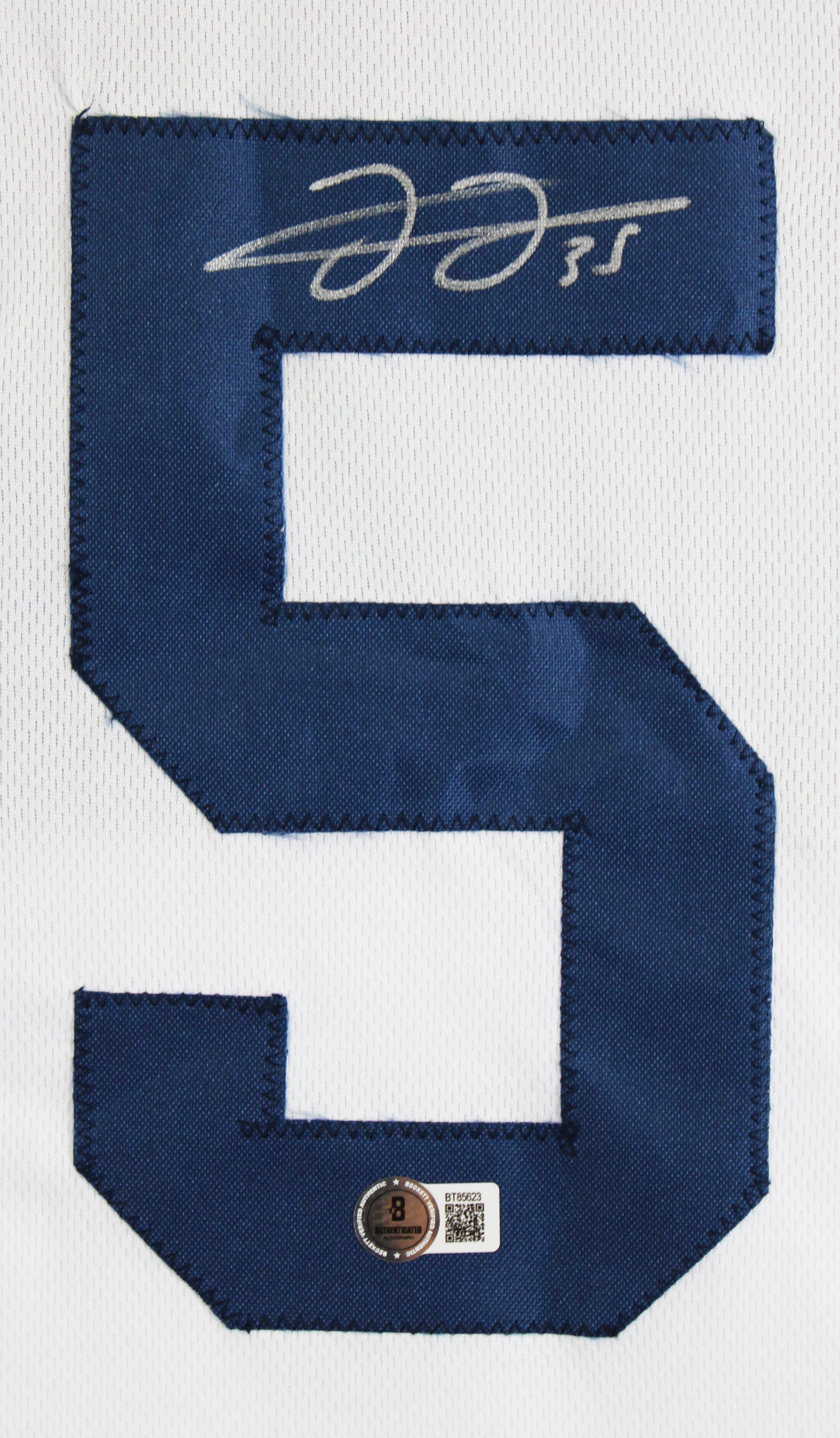 Frank Thomas Signed White Throwback Pro Style Framed Jersey BAS Witnessed