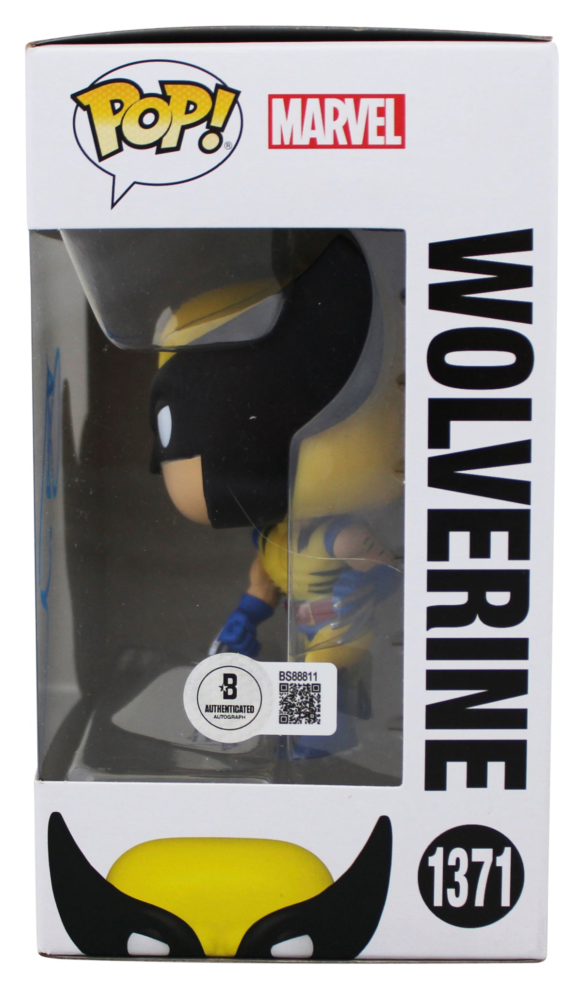 Hugh Jackman X-Men Signed Wolverine #1371 Funko Pop Vinyl Figure BAS #BS88811