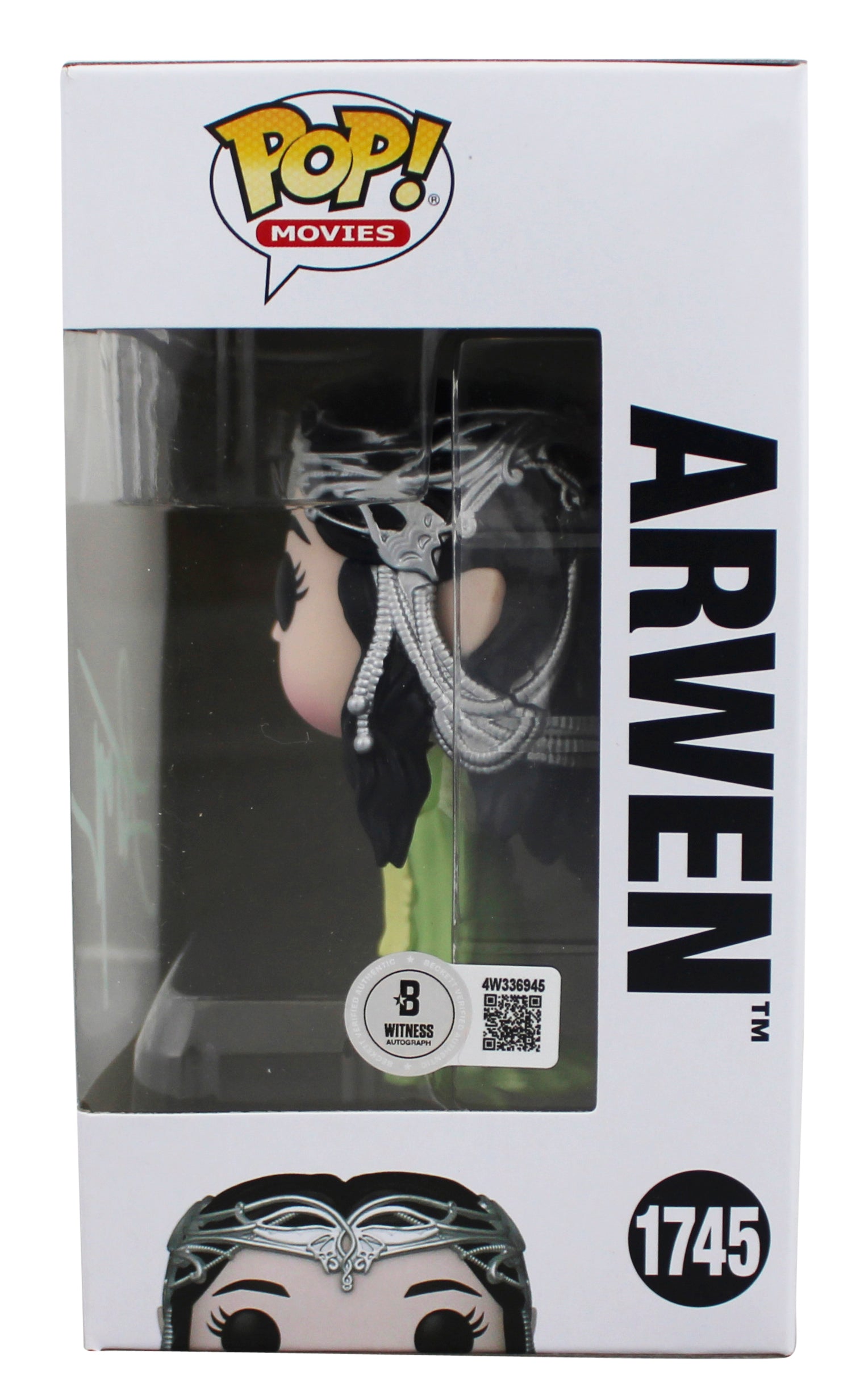 Liv Tyler The Lord of the Rings Signed Arwen #1745 Funko Pop Figure BAS Wit 2