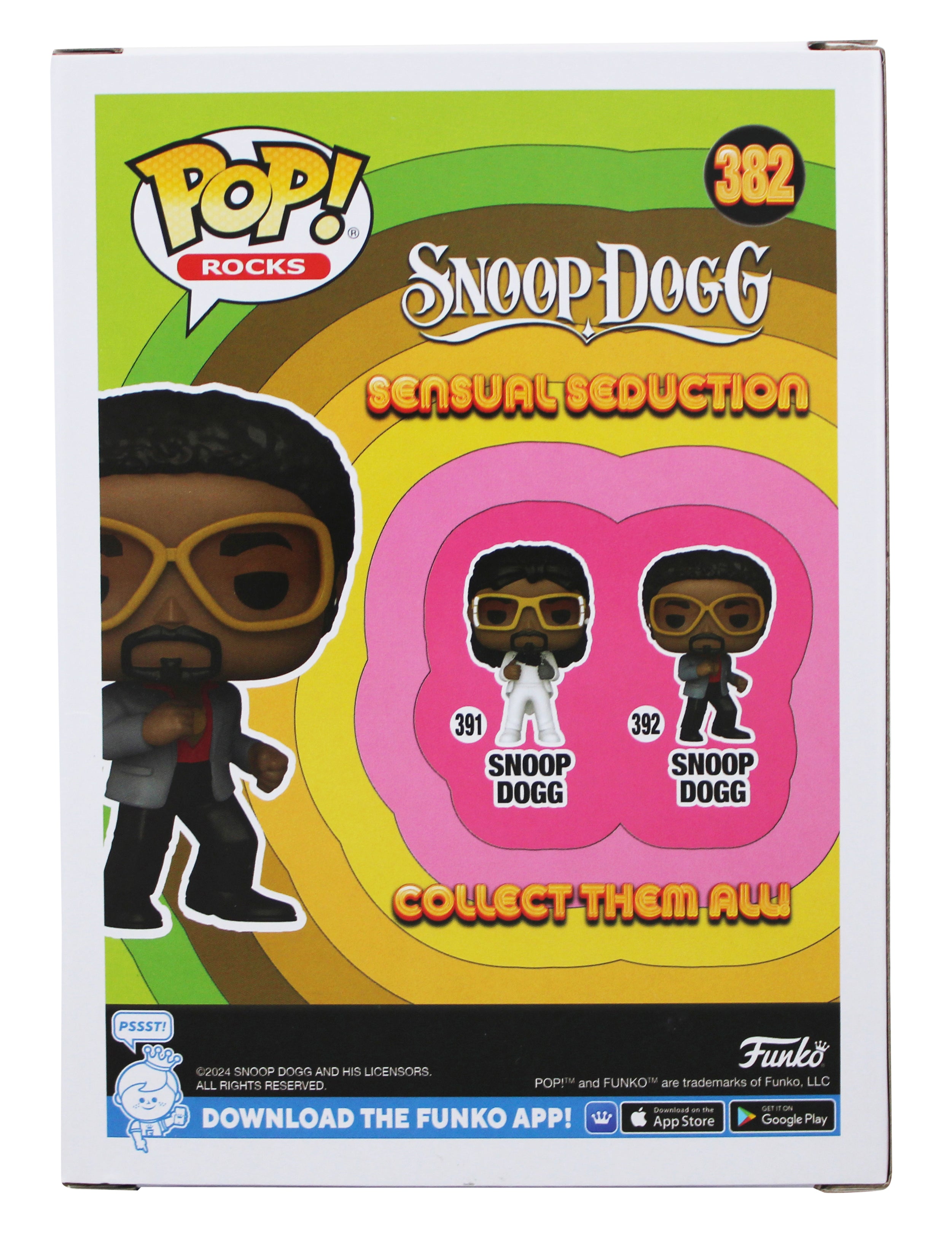 Snoop Dogg Authentic Signed #382 Limited Edition Funko Pop Vinyl Figure BAS