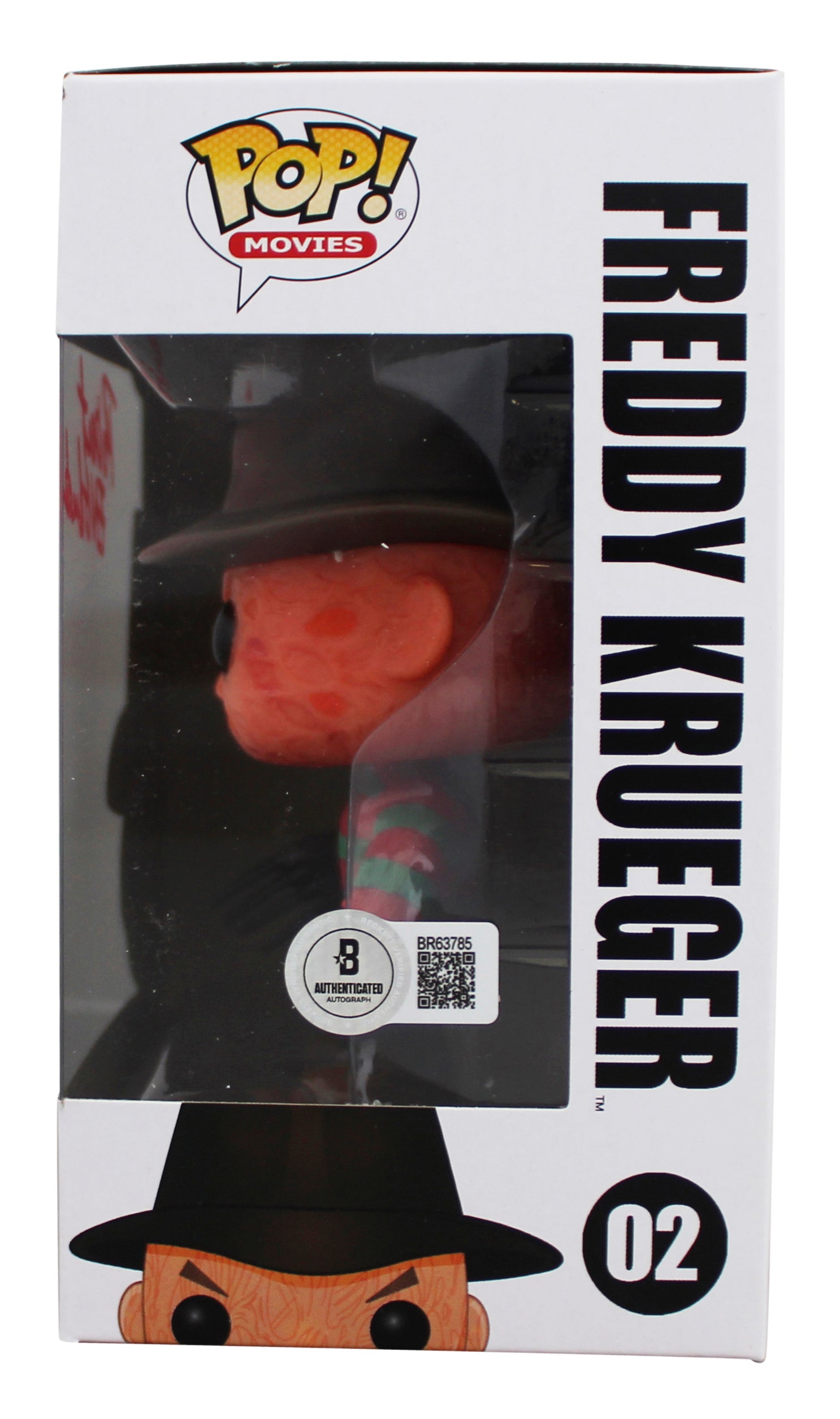 Robert Englund A Nightmare on Elm Street Signed Freddy #02 Funko Pop Figure BAS