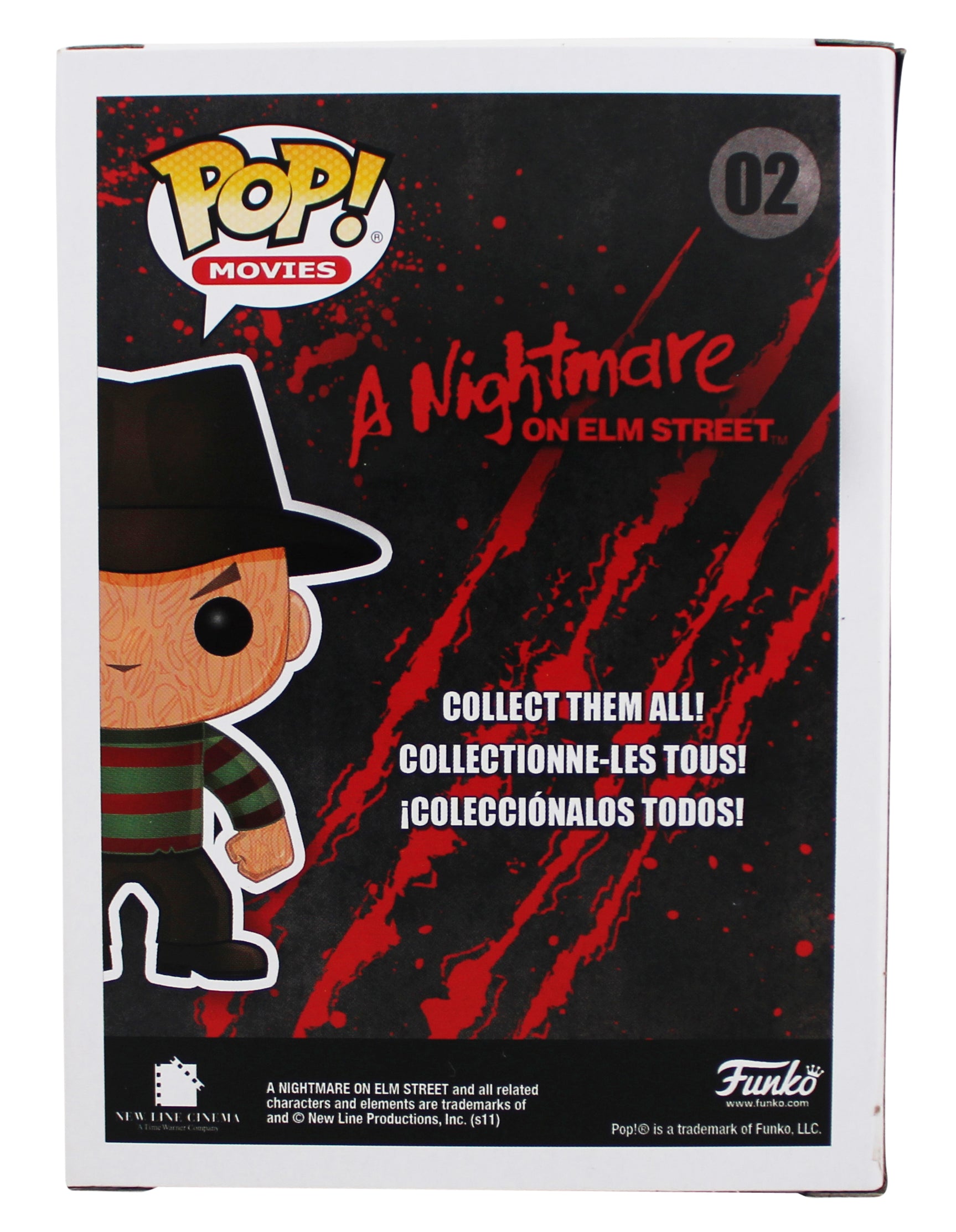 Robert Englund A Nightmare on Elm Street Signed Freddy #02 Funko Pop Figure BAS