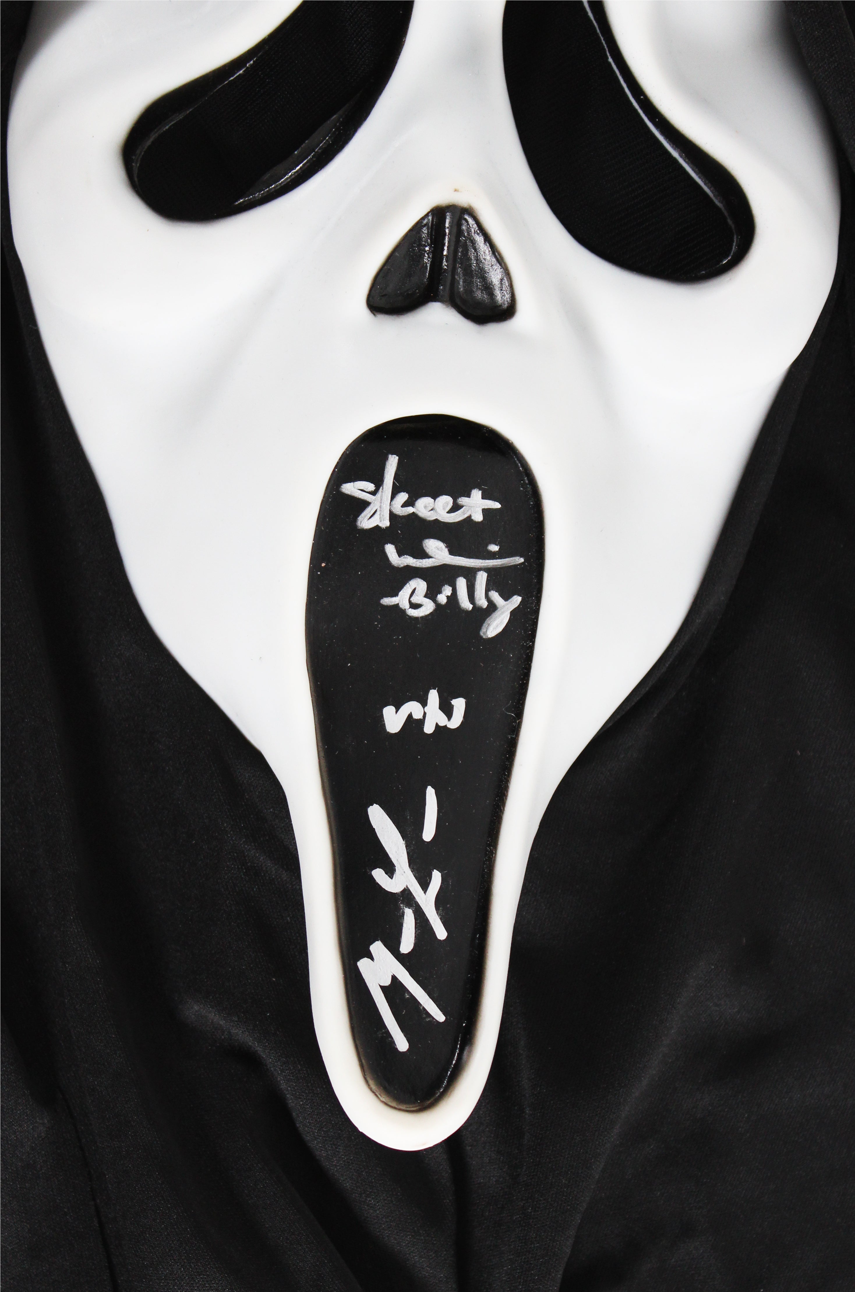 Matthew Lillard & Skeet Ulrich Scream Signed Ghostface Mask BAS Witnessed