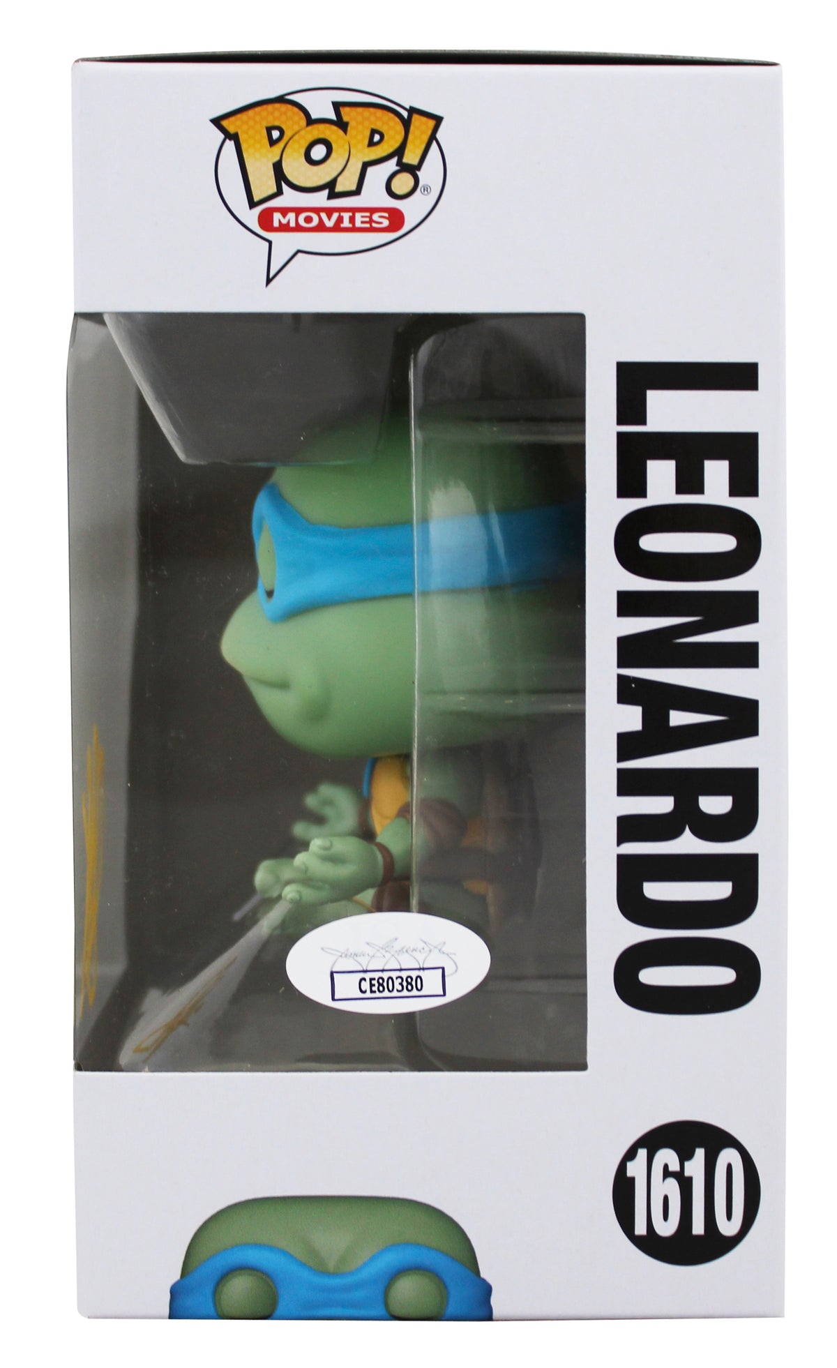 Seth Green TMNT Signed Leonardo #1610 Funko Pop Vinyl Figure JSA #CE80380