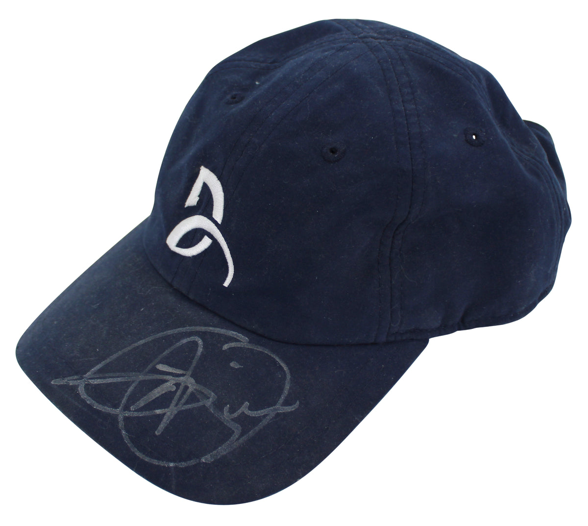 Novak Djokovic Authentic Signed Navy Blue Lacoste Match Used Hat BAS #AB77952